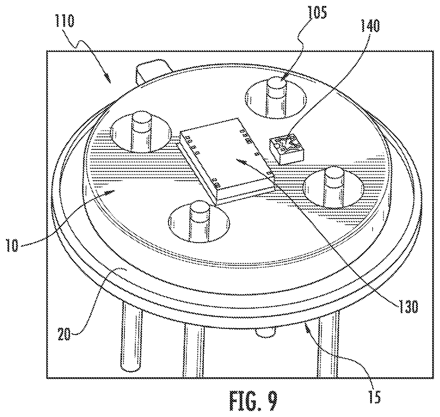 Patent US12313487 Figure 9 – Pressure sensors and methods of manufacturing a pressure sensor