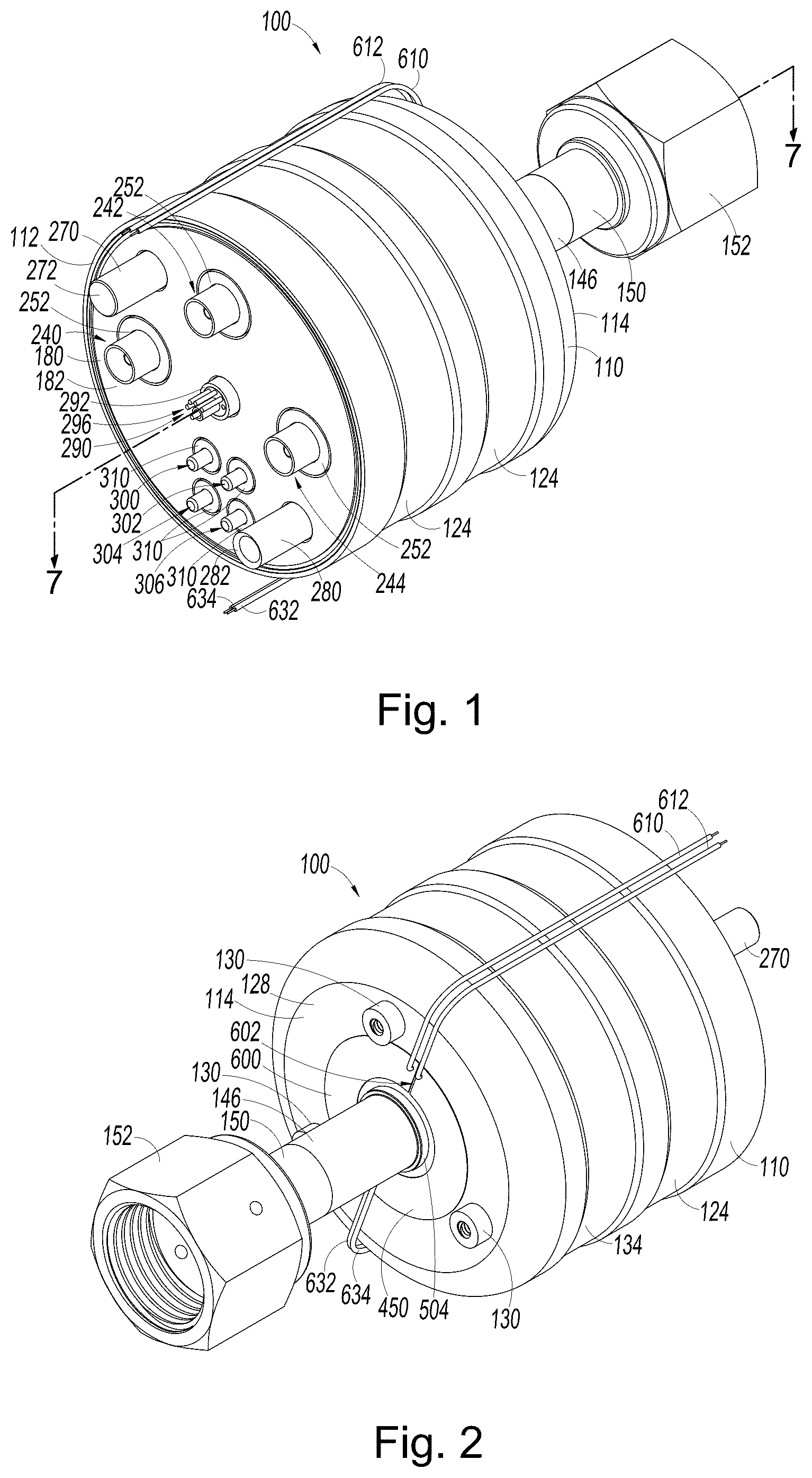 Patent US12313488 Figure 1 – Thermal insulation system for a capacitance diaphragm gauge