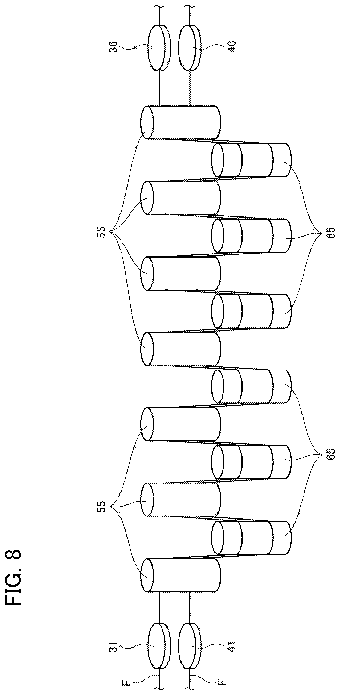 Patent US12313490 Figure 11 – Bending-imparting device for measuring bending loss, and bending test device