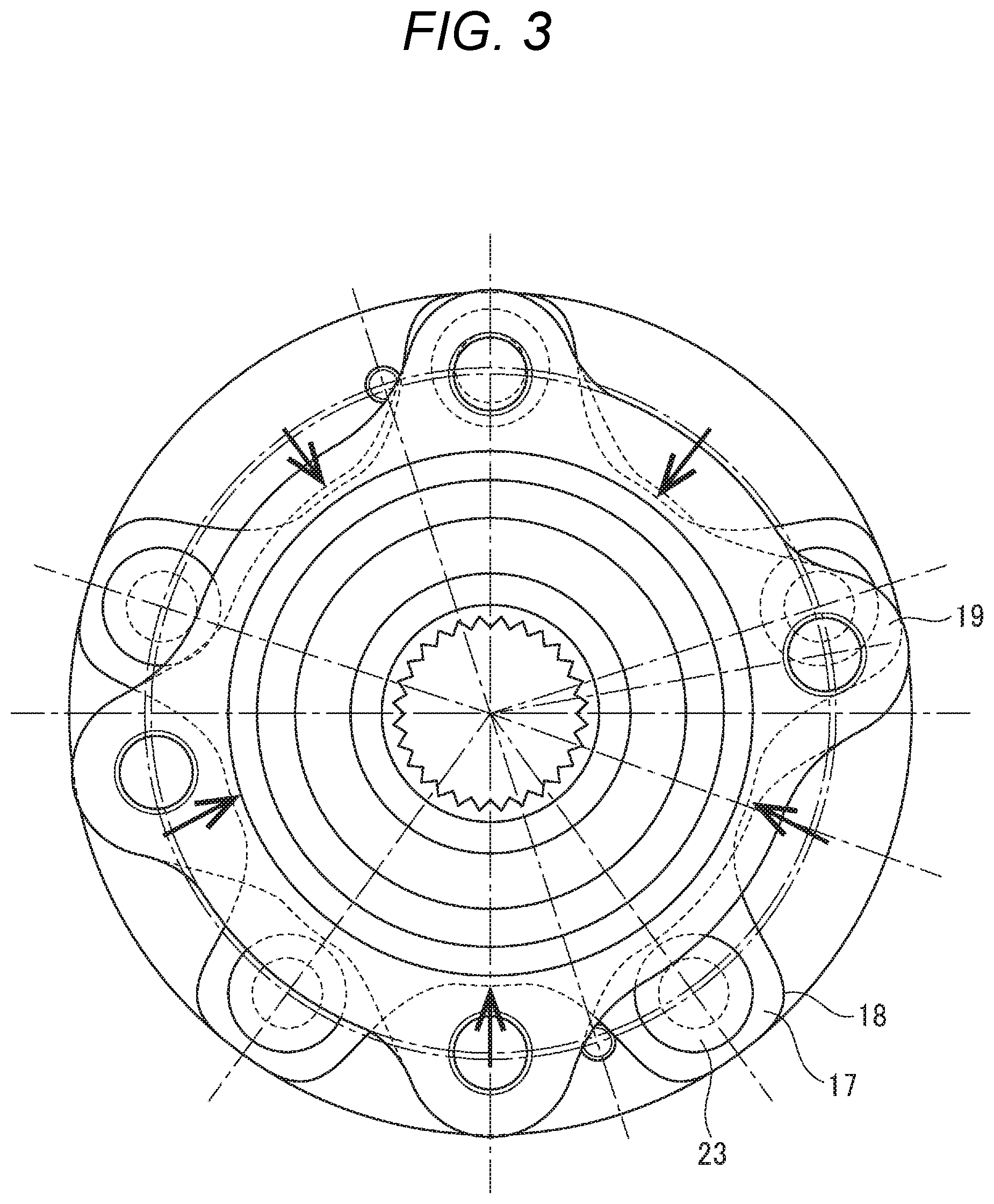 Patent US12313495 Figure 3 – State determination device for hub unit bearing, state determination method for hub unit bearing, program, and hub unit bearing