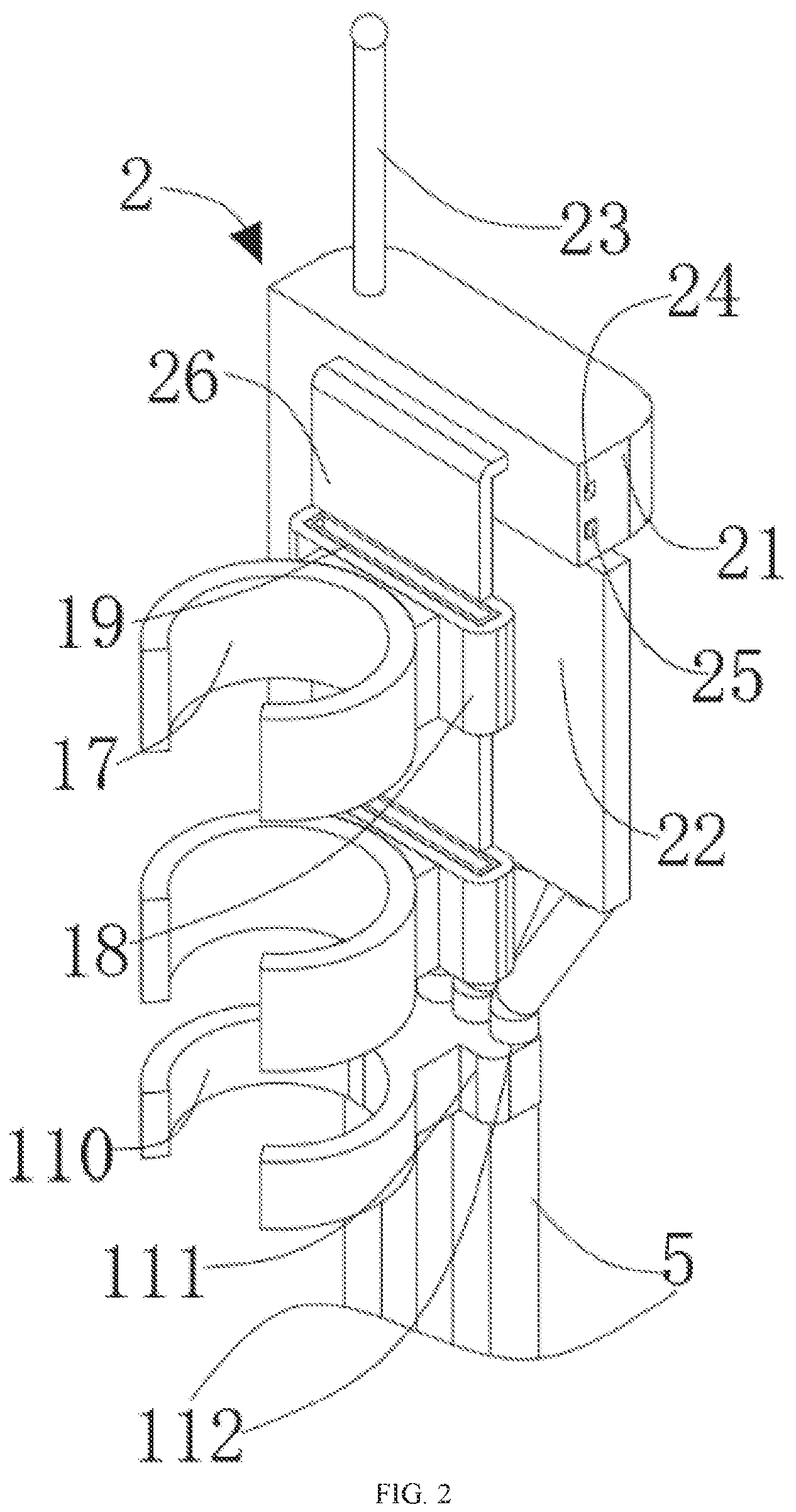 Patent US12313500 Figure 2 – Leakage quick-detection device for drainage pipes
