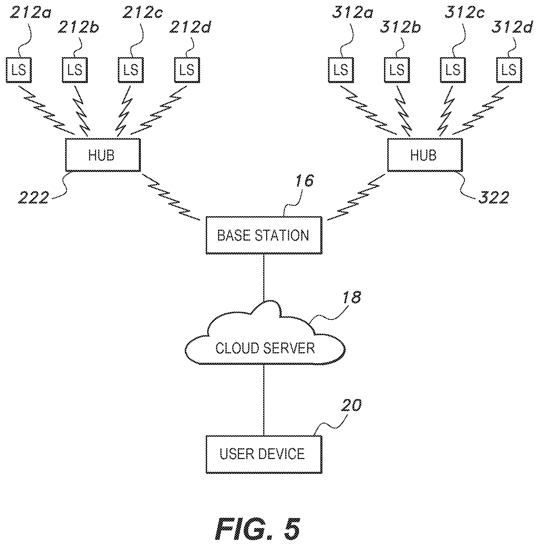 Patent US12313503 Figure 4 – System and method for wireless water leak detection