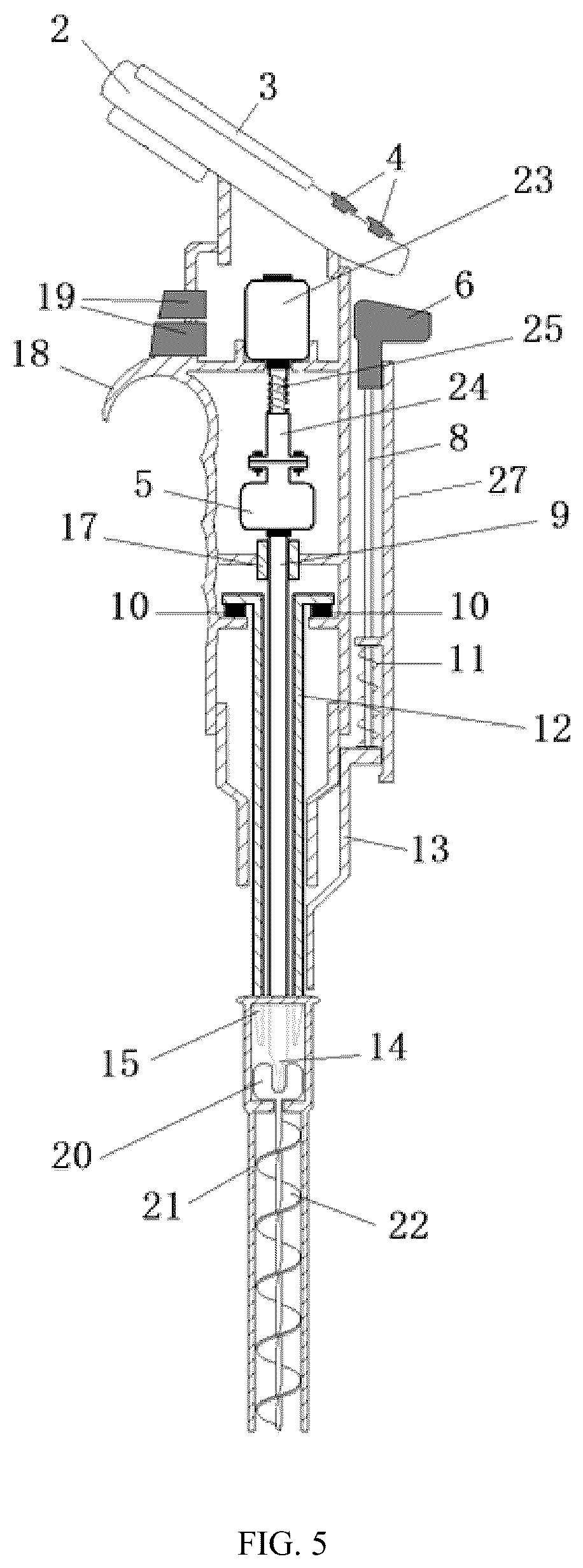 Patent US12313507 Figure 4 – Solid transferring device