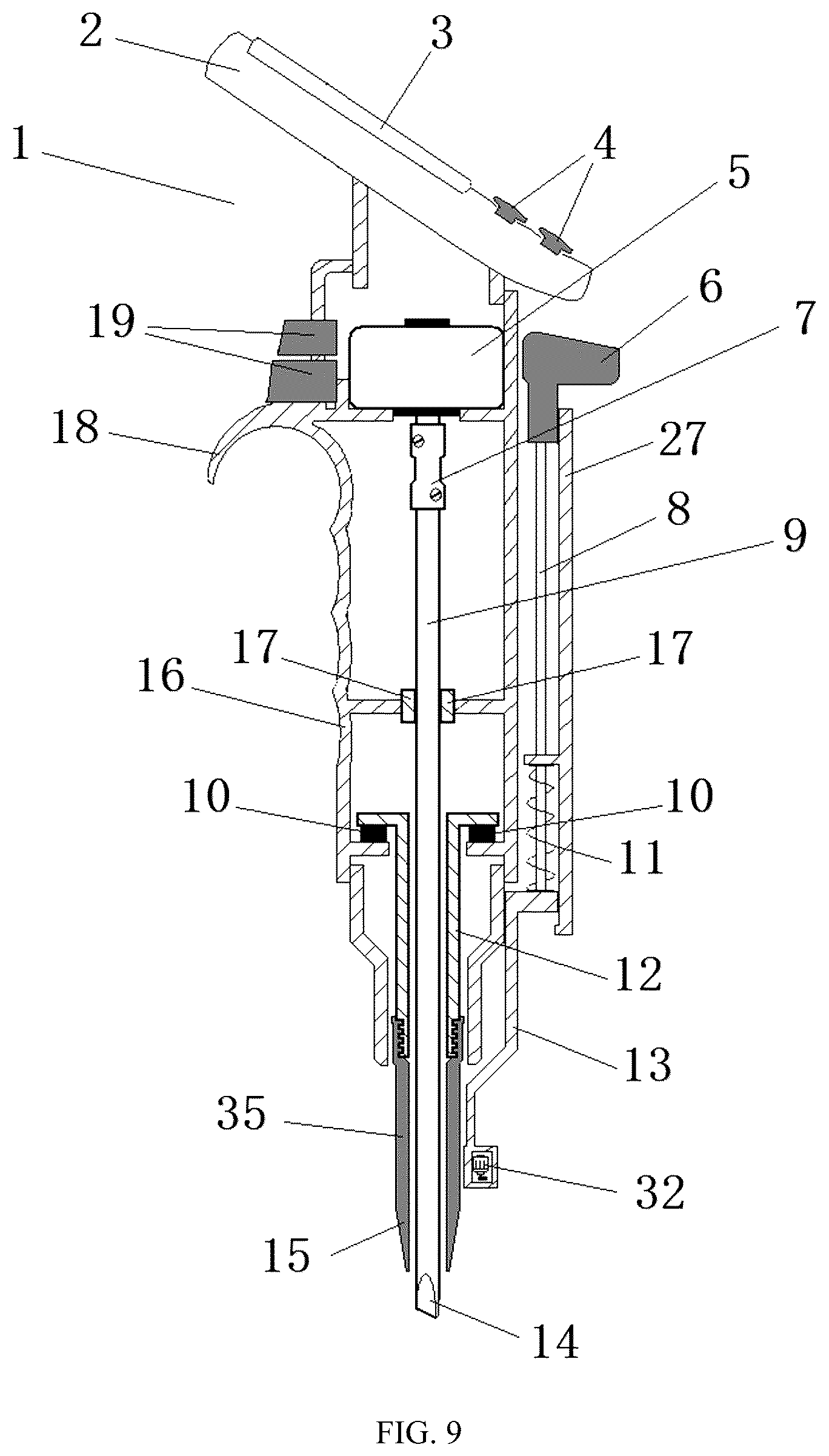 Patent US12313507 Figure 8 – Solid transferring device