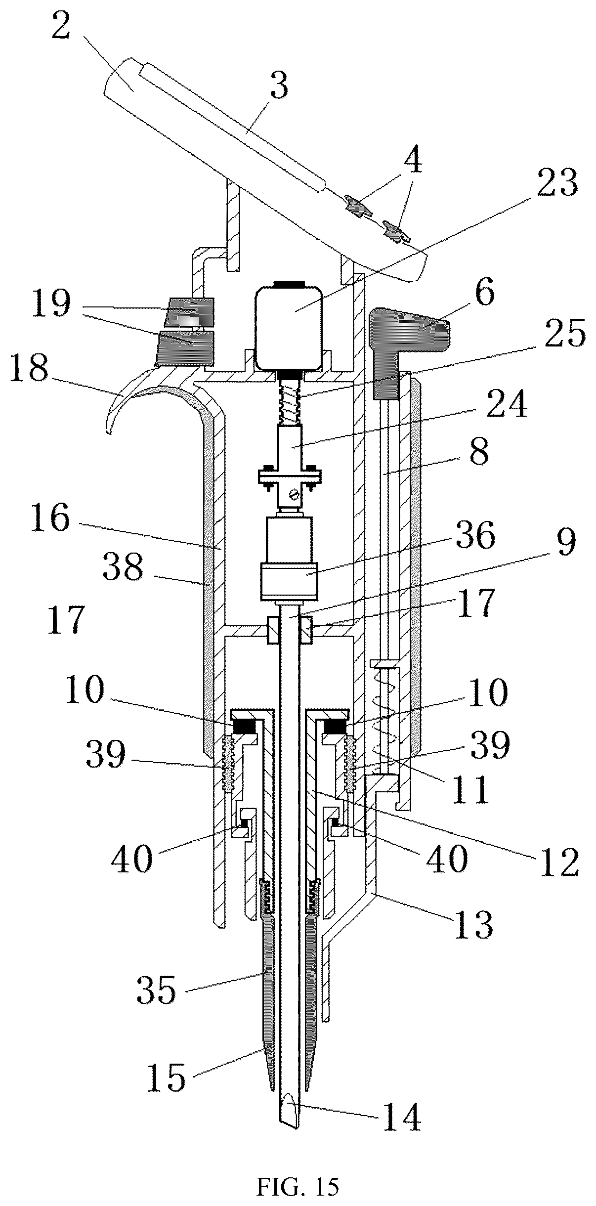 Patent US12313507 Figure 14 – Solid transferring device