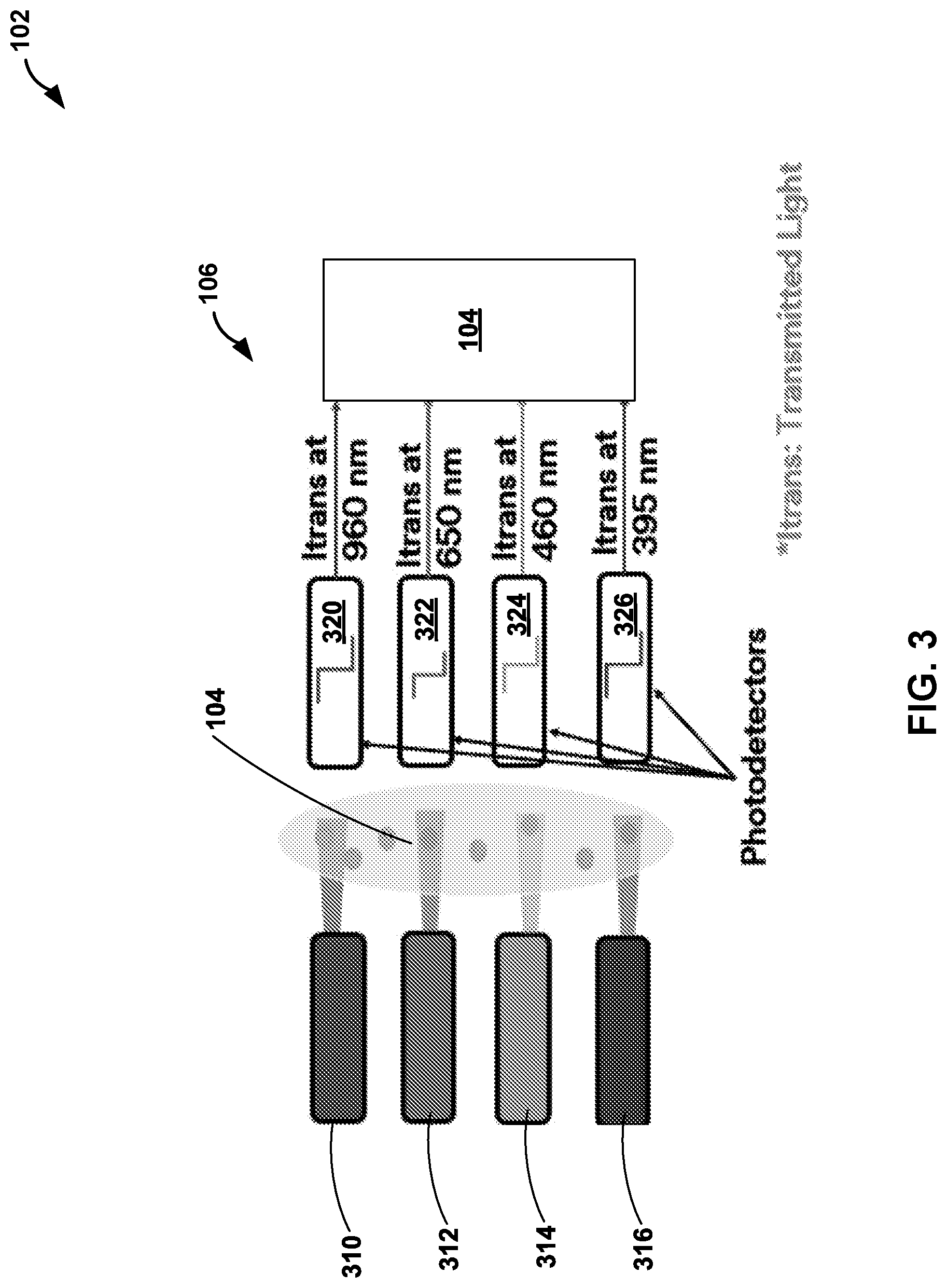 Patent US12313517 Figure 3 – Air quality assessment based upon optical absorbance