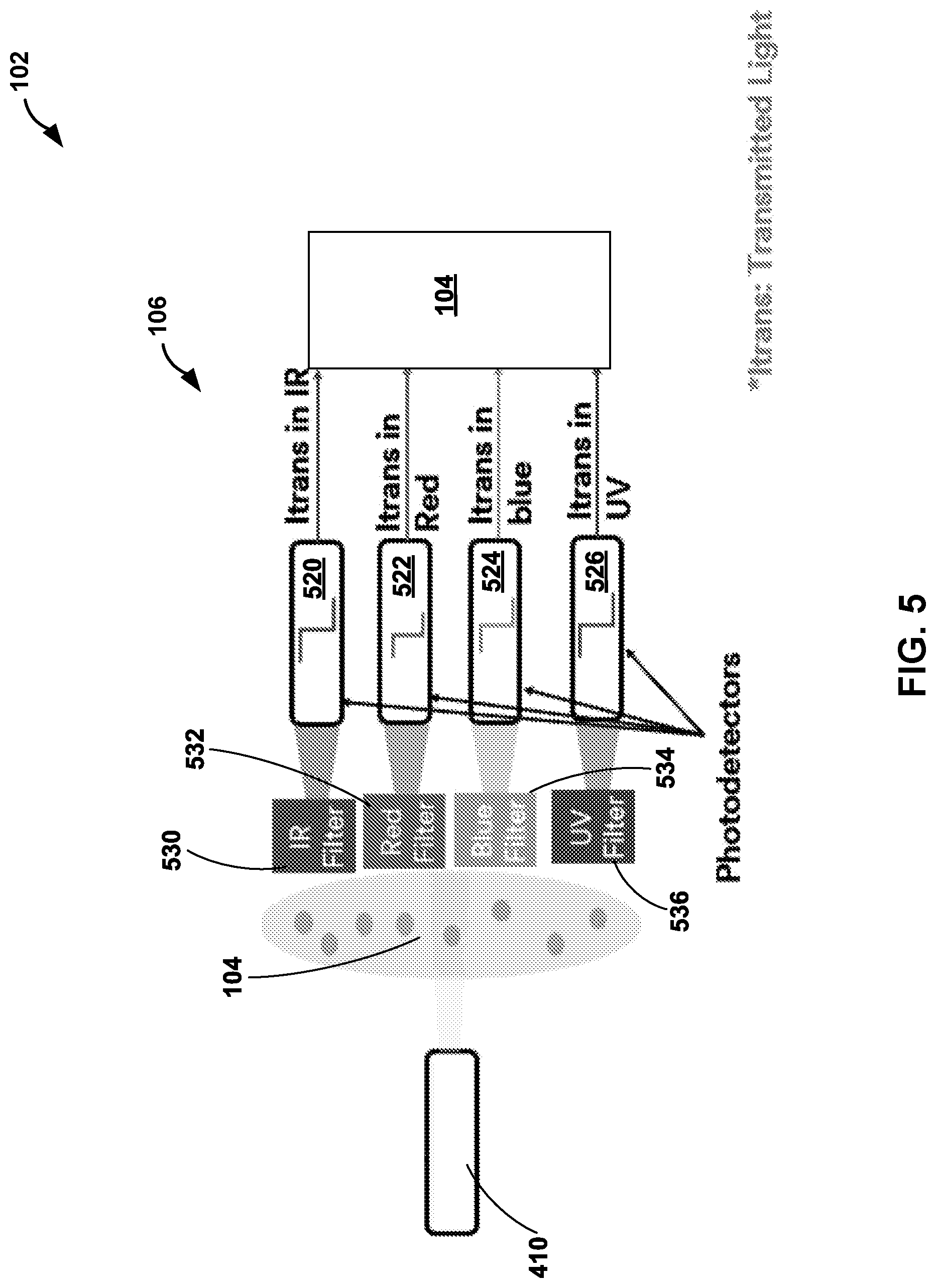 Patent US12313517 Figure 5 – Air quality assessment based upon optical absorbance