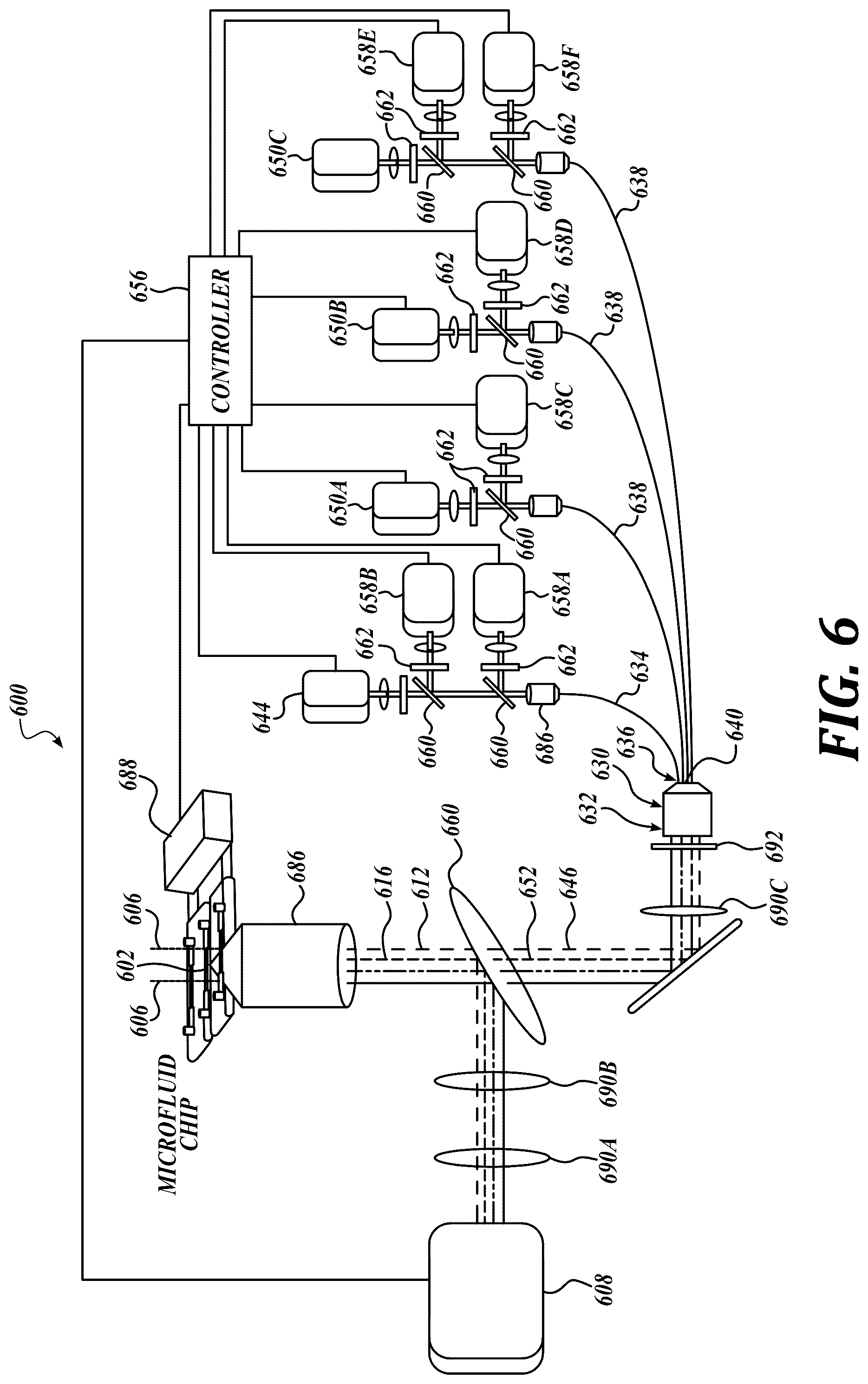 Patent US12313519 Figure 8 – Method and apparatus for flow-based, single-particle and/or single-molecule analysis