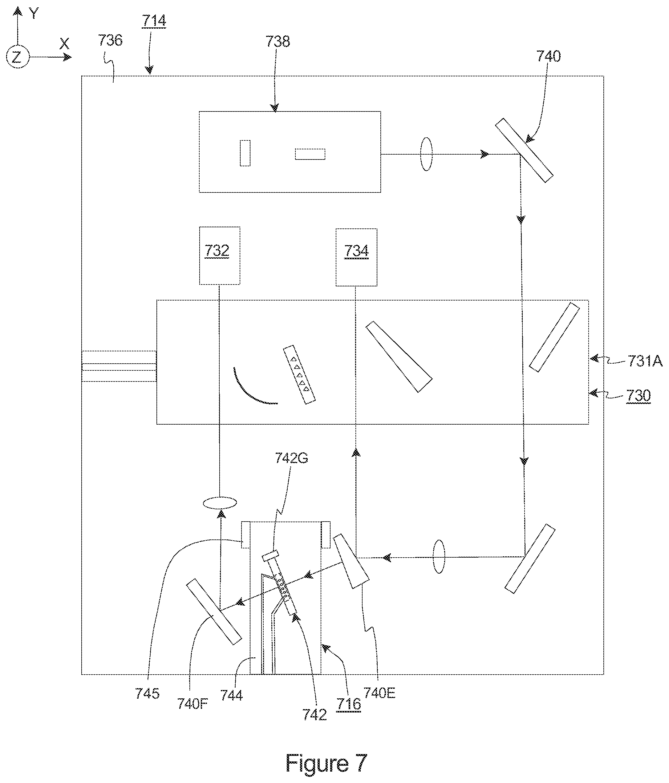 Patent US12313529 Figure 12 – Fluid analyzer with self-check, leak detection, and adjustable gain