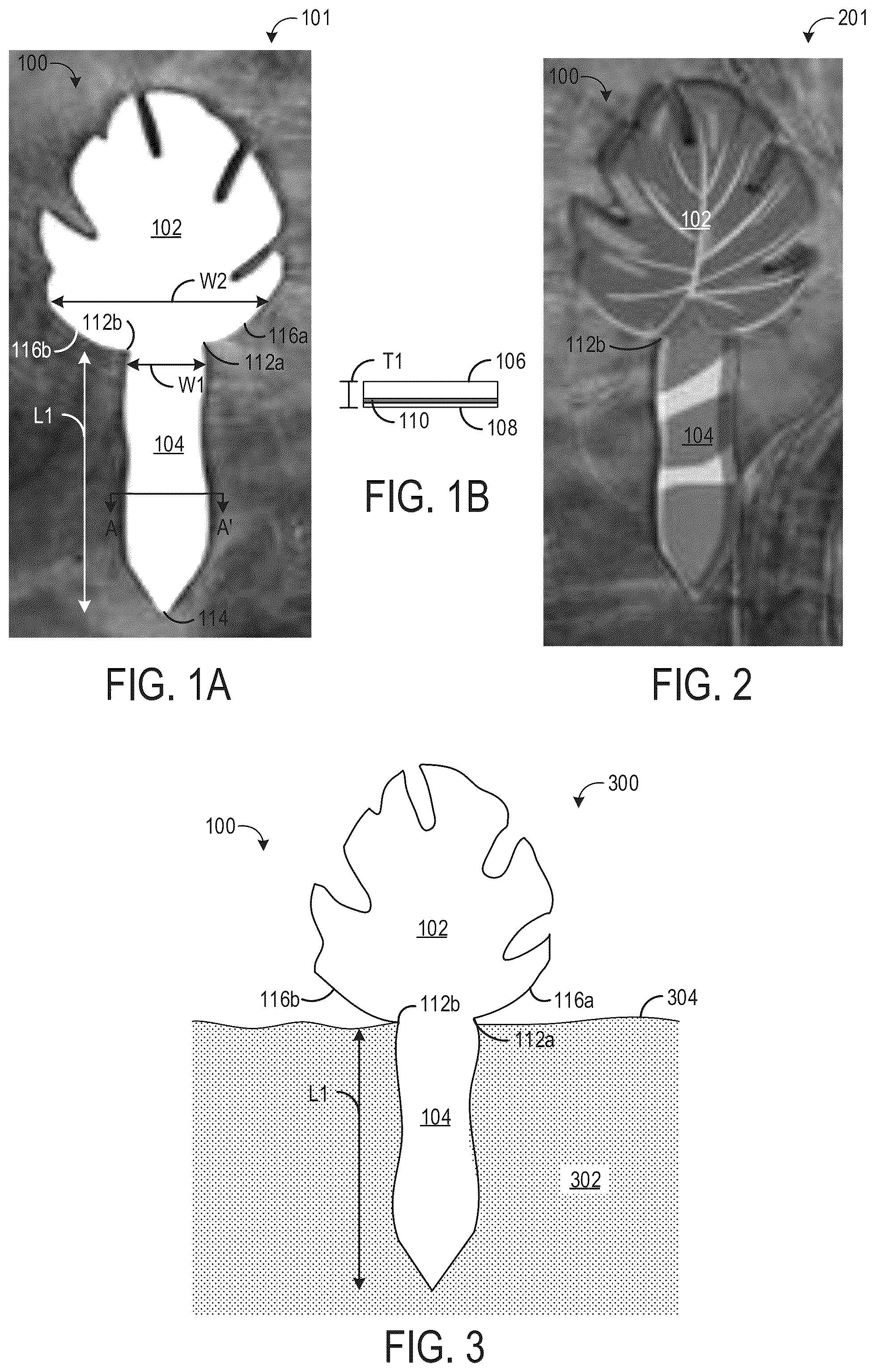 Patent US12313543 Figure 1 – Indicator for soil moisture content
