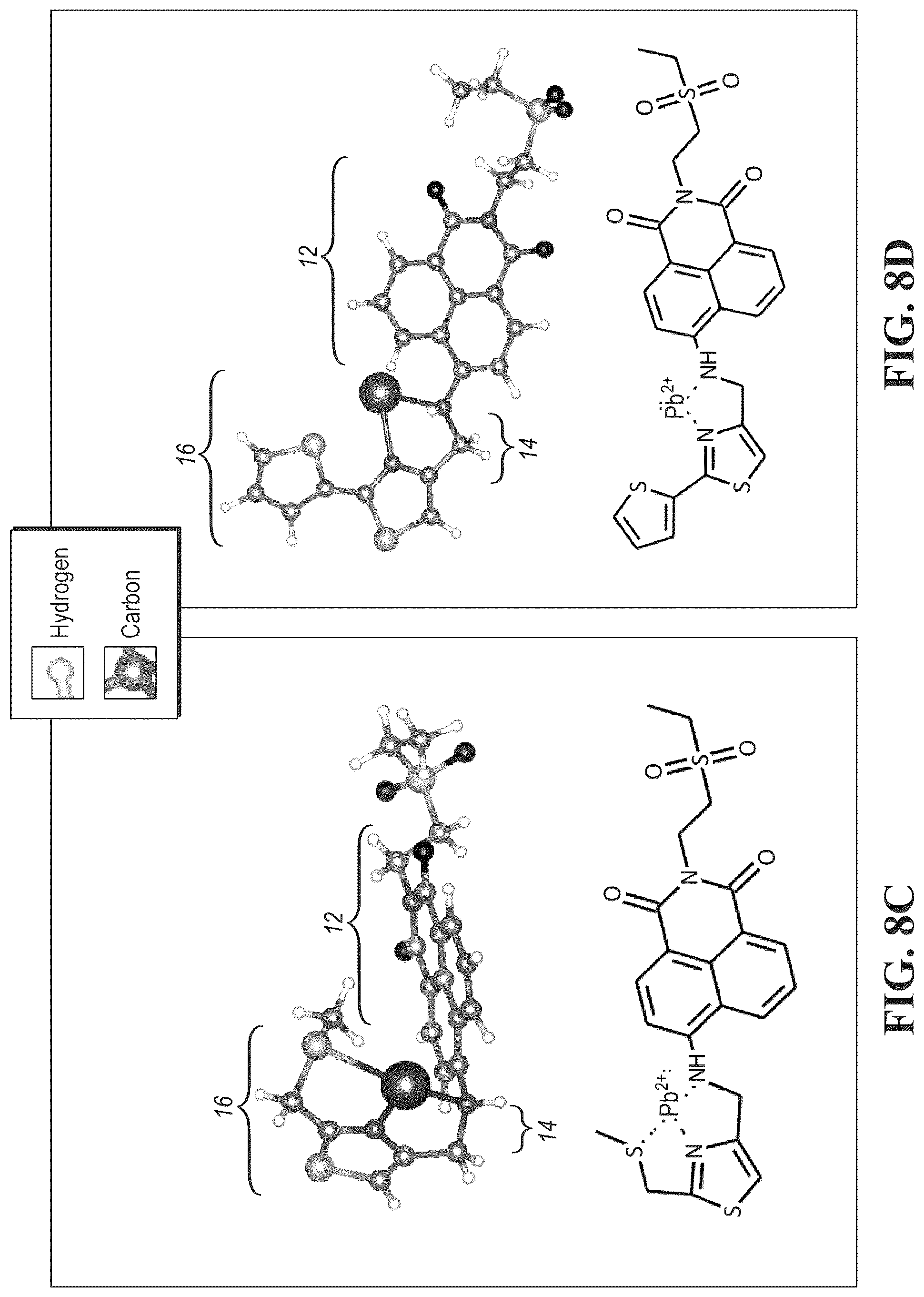 Patent US12313546 Figure 8 – Sensing devices and chemosensors and compositions relating thereto