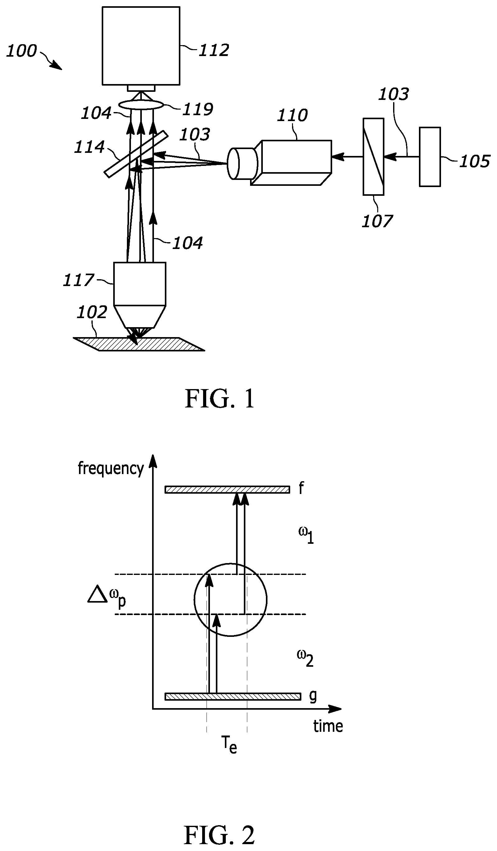 Patent US12313549 Figure 1 – Two-photon fluorescence microscopy at extremely low excitation intensity