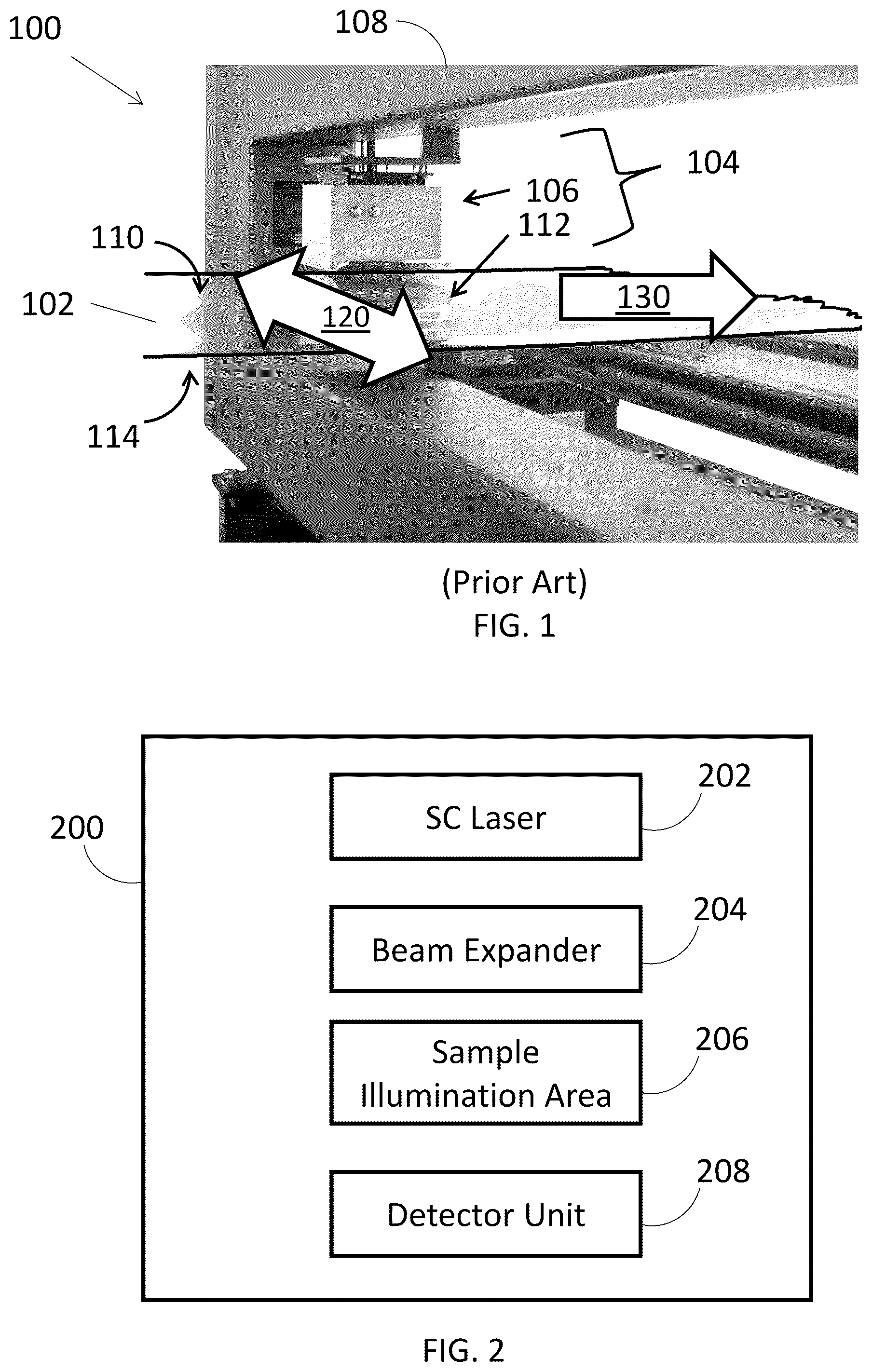 Patent US12313558 Figure 1 – Supercontinuum laser based web gauging system