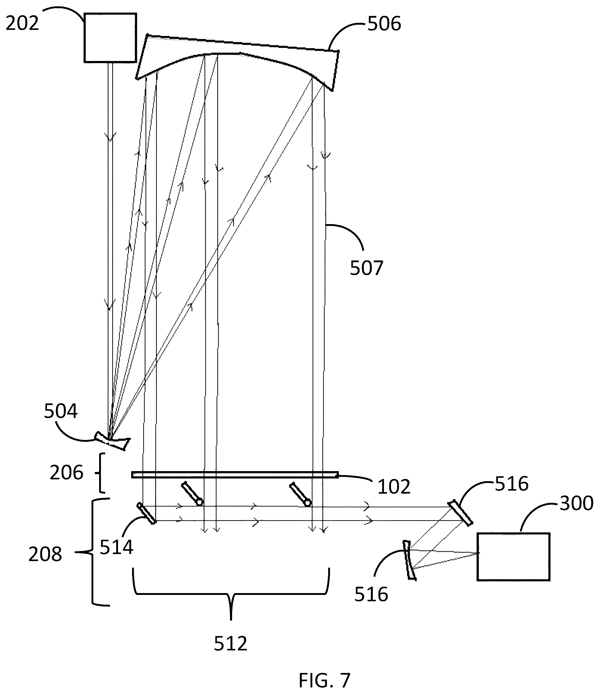 Patent US12313558 Figure 7 – Supercontinuum laser based web gauging system