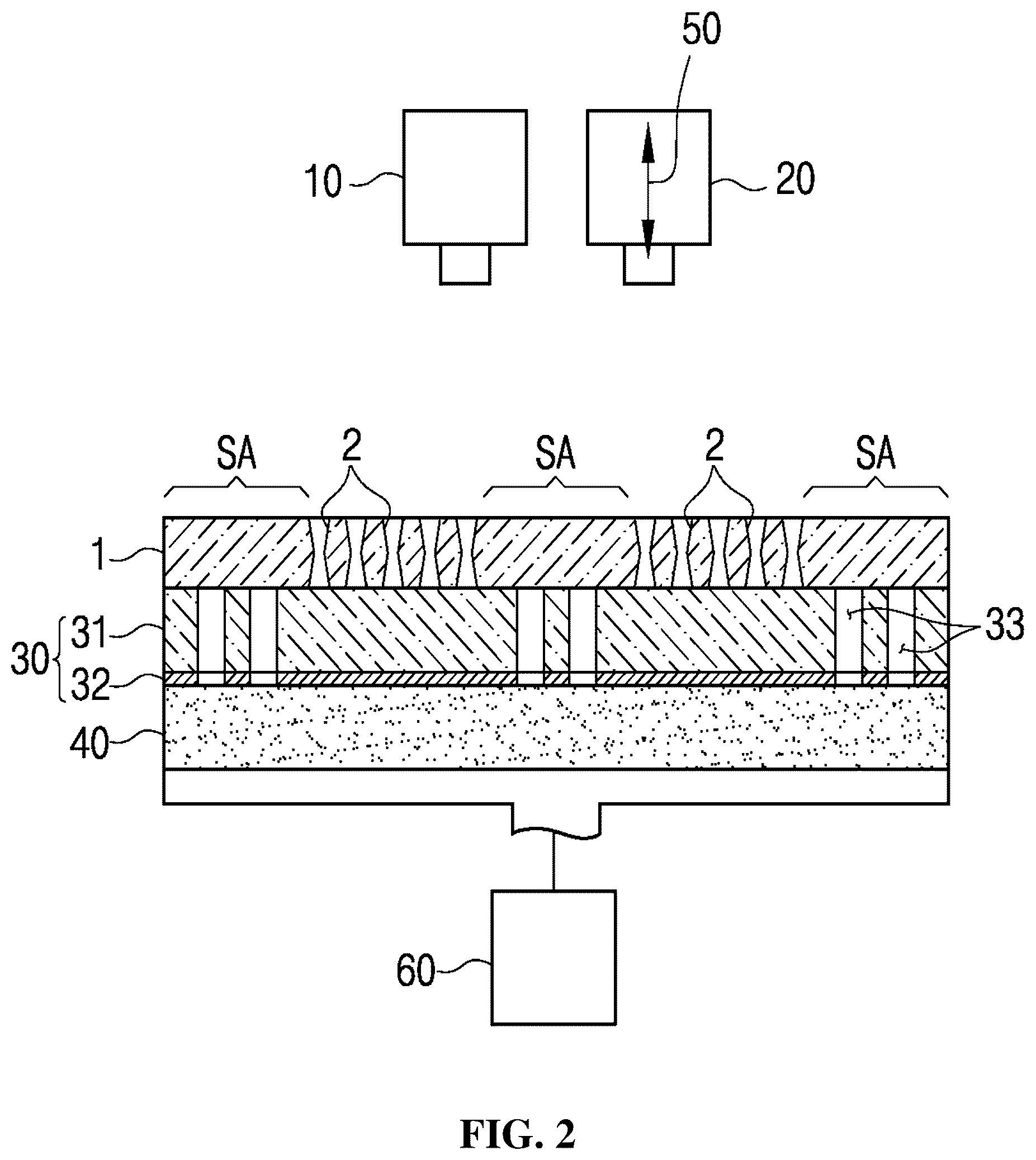 Patent US12313568 Figure 2 – Light reflection support and through hole inspection system