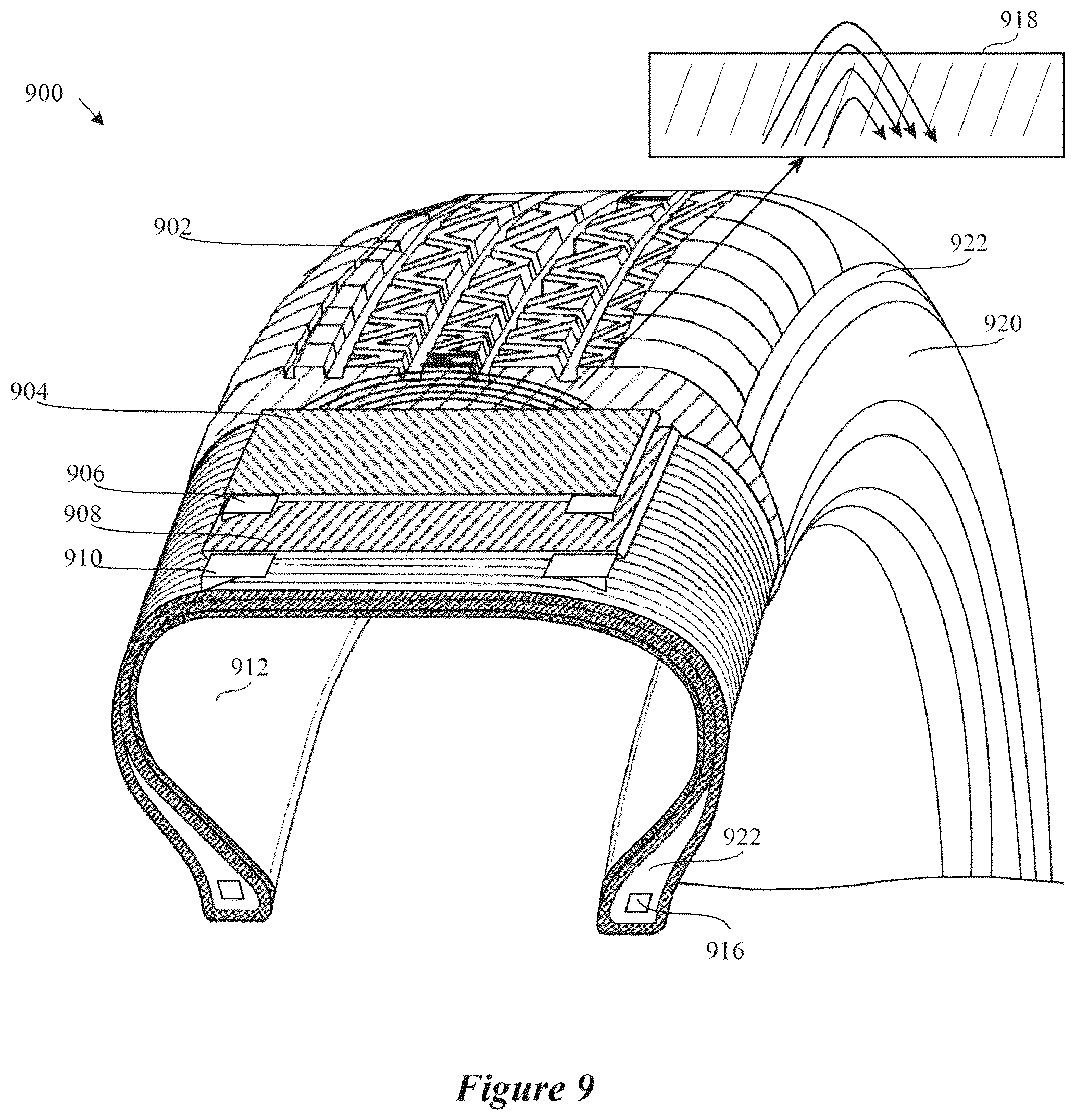 Patent US12313570 Figure 8 – Leaky coaxial resonant sensor systems and methods