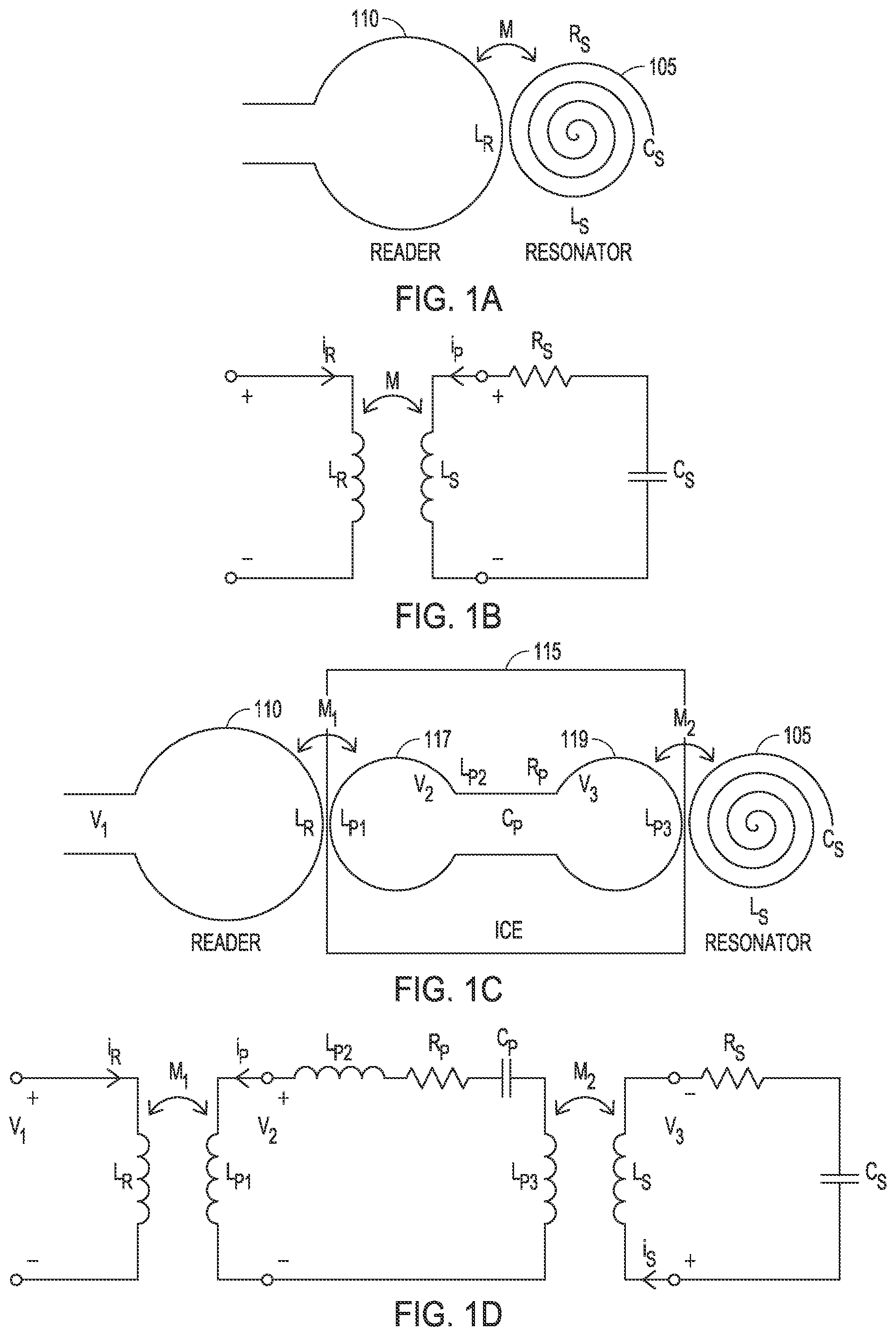 Patent US12313581 Figure 1 – Position independent and long read range resonant sensor