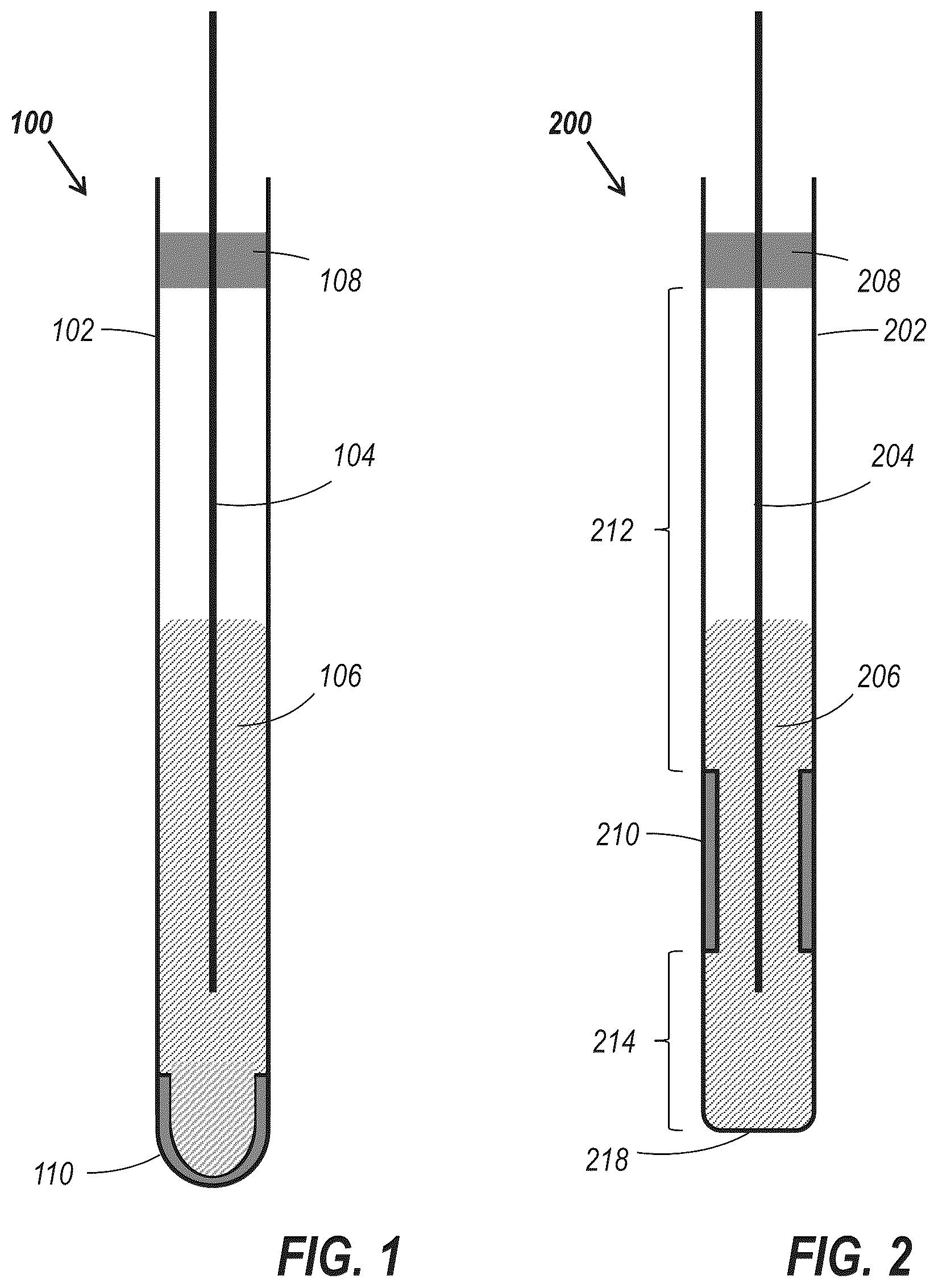 Patent US12313586 Figure 1 – Sensing element for use with media-preserving storage and calibration chamber