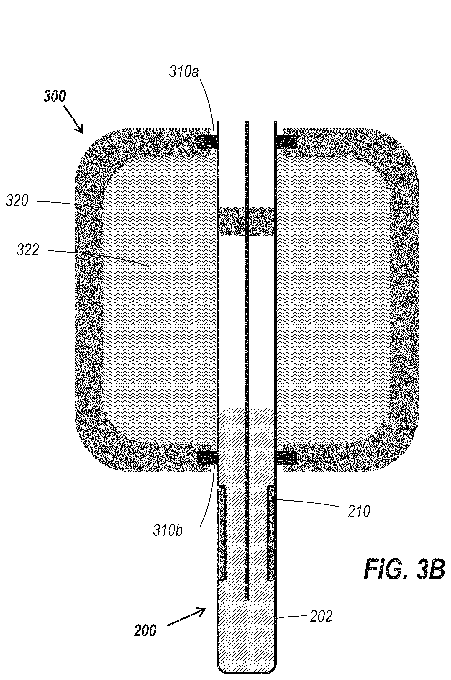 Patent US12313586 Figure 3 – Sensing element for use with media-preserving storage and calibration chamber