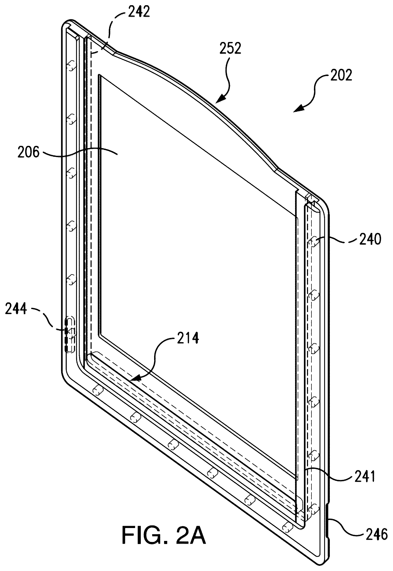 Patent US12313587 Figure 2 – Electrophoresis gel cassette and comb