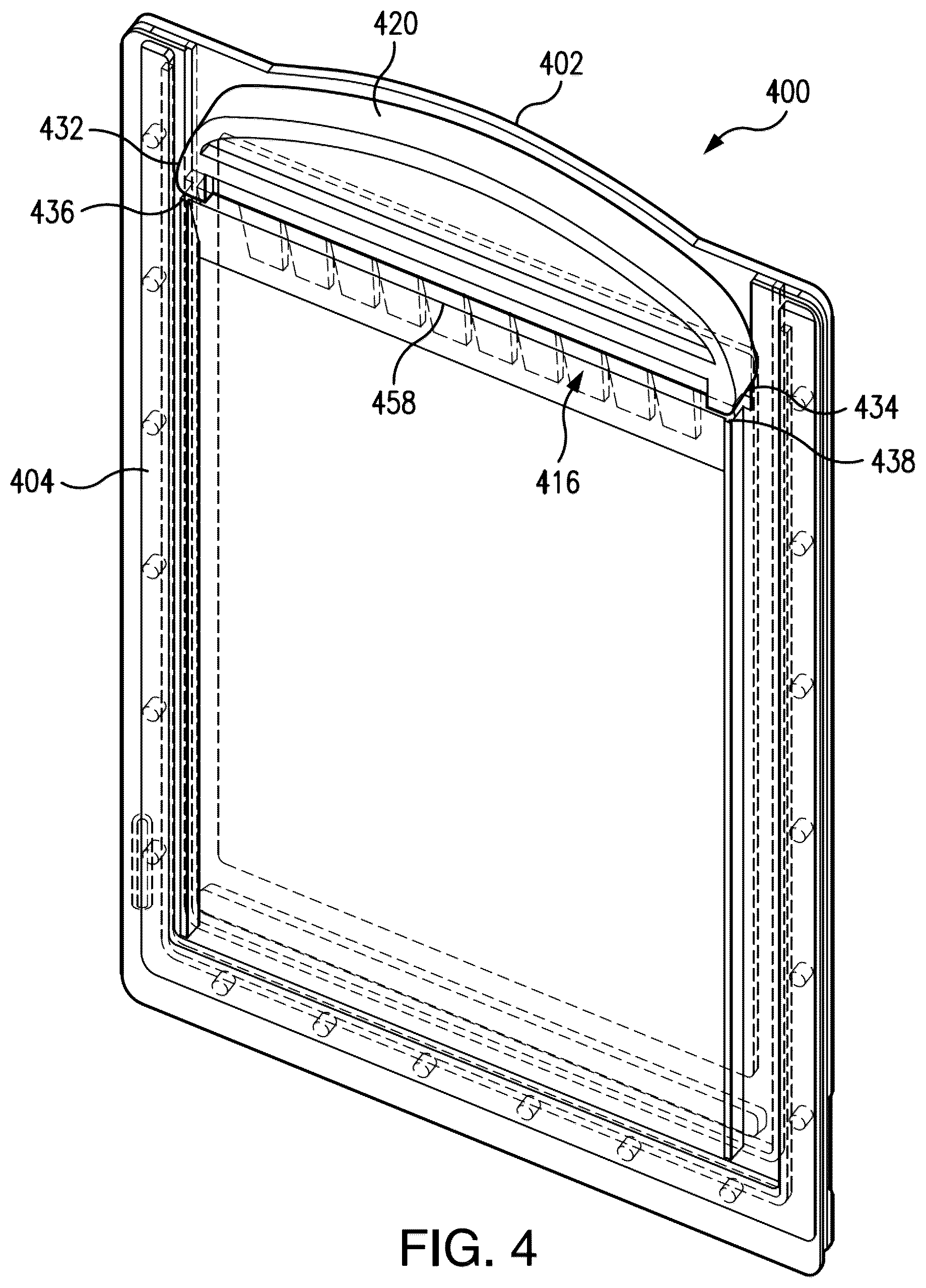 Patent US12313587 Figure 5 – Electrophoresis gel cassette and comb