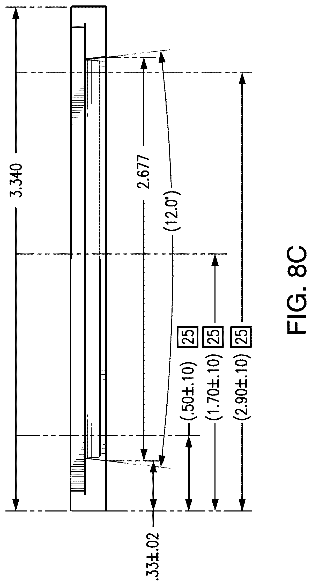 Patent US12313587 Figure 13 – Electrophoresis gel cassette and comb