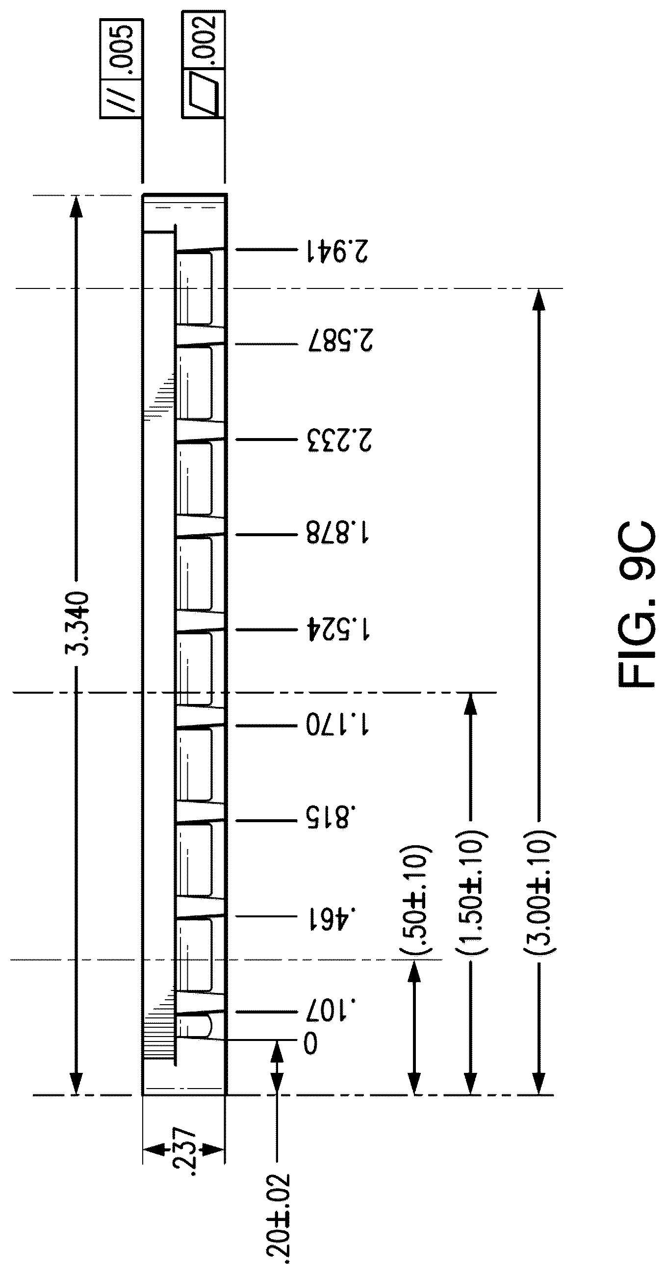Patent US12313587 Figure 16 – Electrophoresis gel cassette and comb