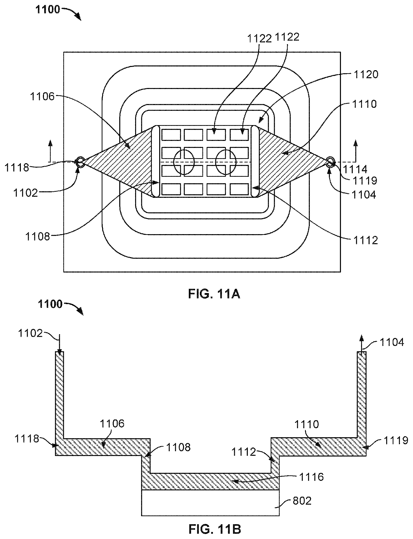 Patent US12313588 Figure 11 – Molded flow channel