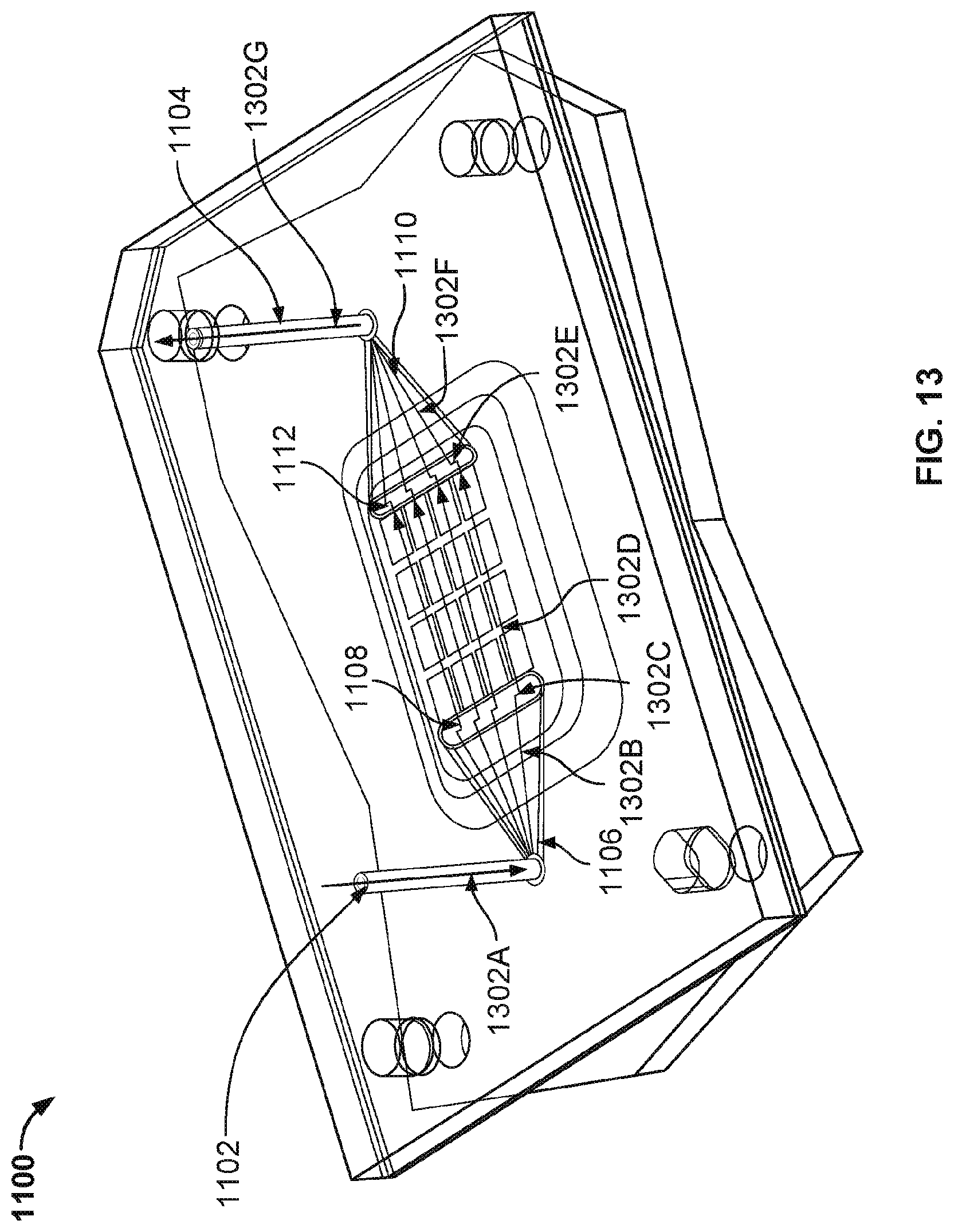 Patent US12313588 Figure 13 – Molded flow channel