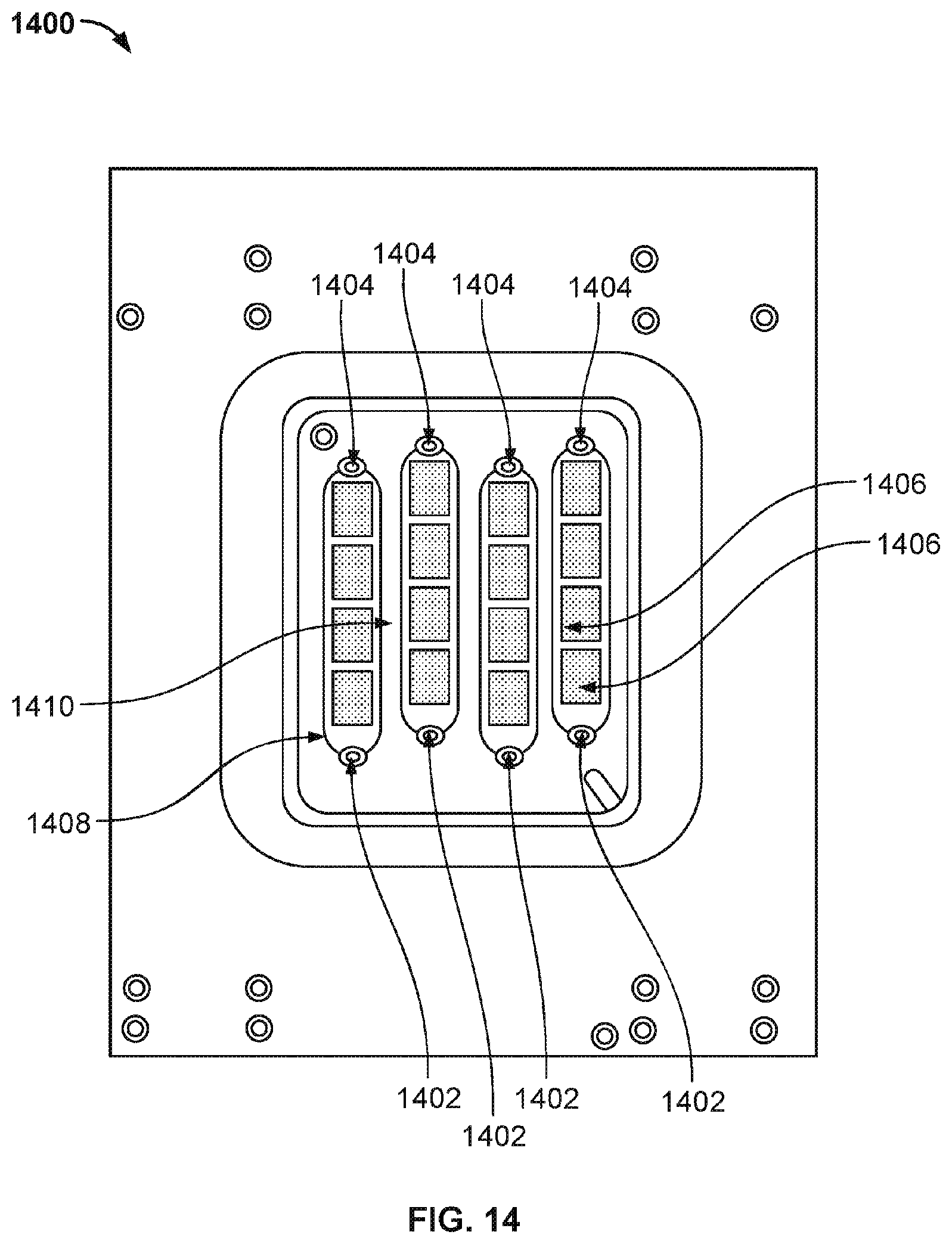 Patent US12313588 Figure 14 – Molded flow channel