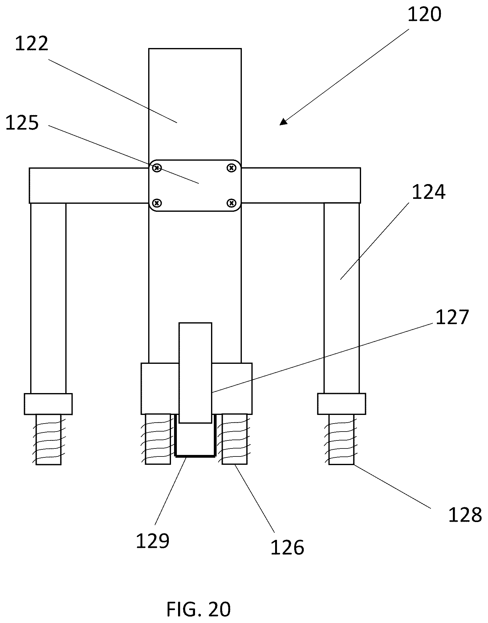 Patent US12313592 Figure 20 – Eddy current probe and method for determining ply orientation using eddy current and ultrasonic probes