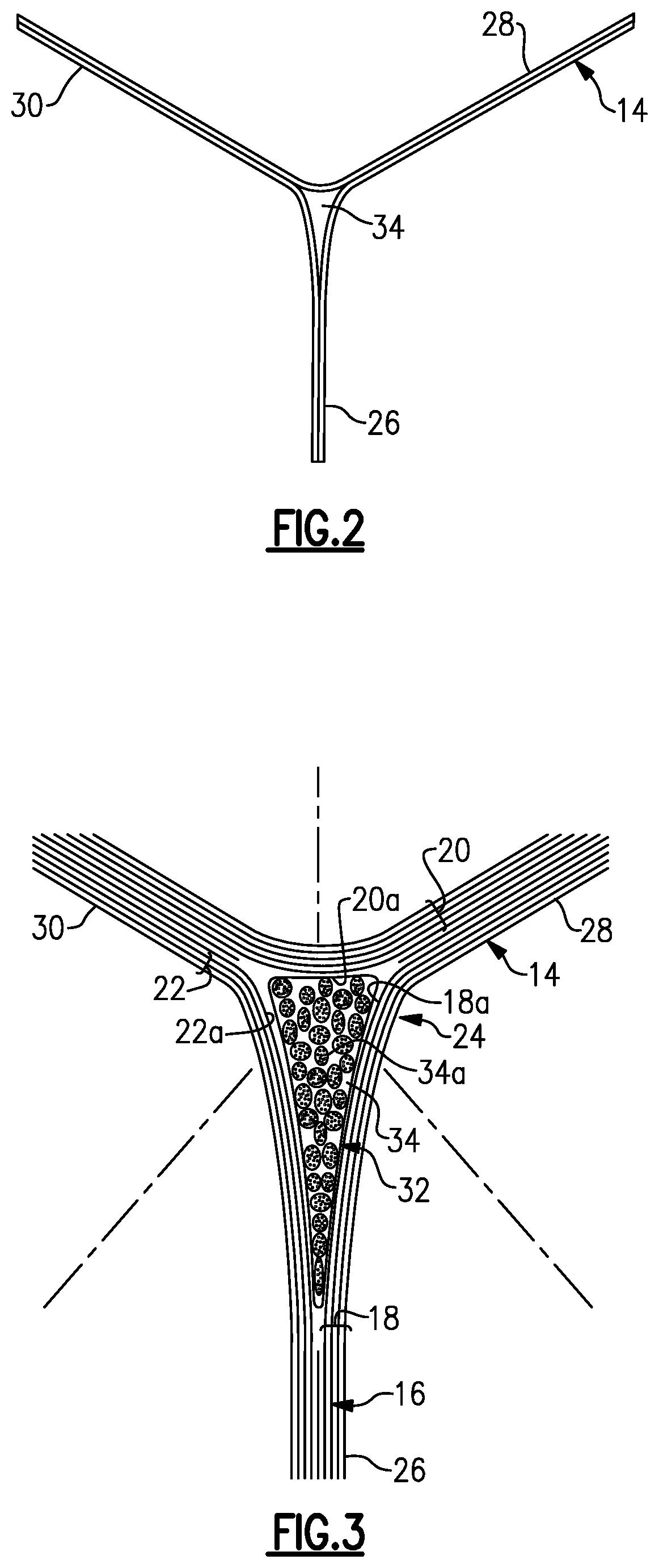 Patent US12313604 Figure 2 – Testing arrangement and method for composite with noodle