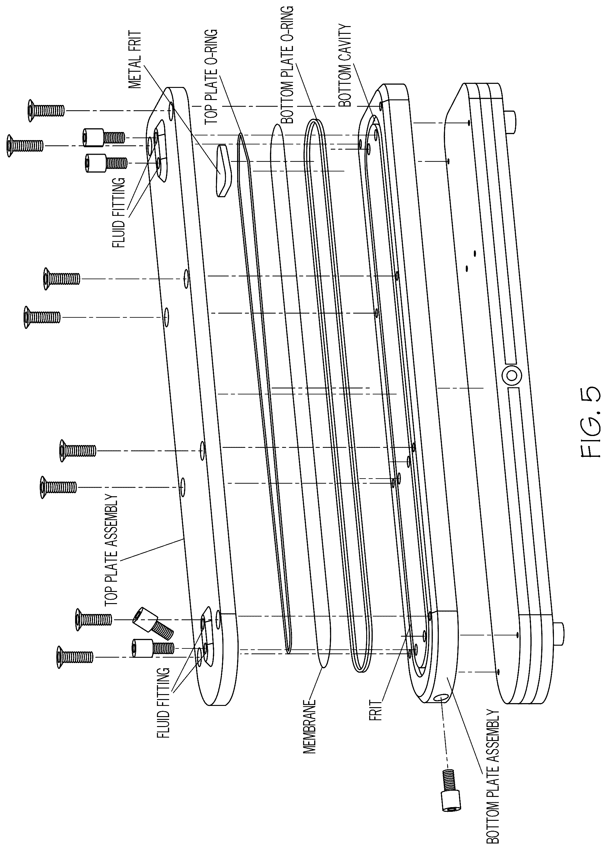 Patent US12313606 Figure 13 – Field flow fractionator configured to prevent leakage