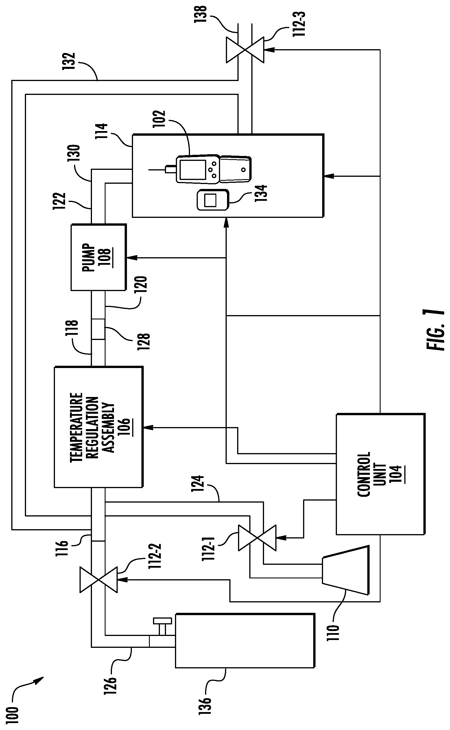 Patent US12313610 Figure 1 – Method and system for calibrating a gas detector
