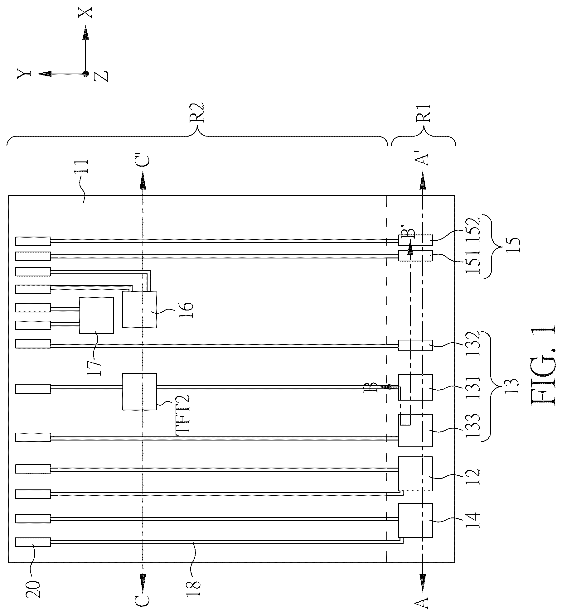 Patent US12313616 Figure 1 – Solution detector
