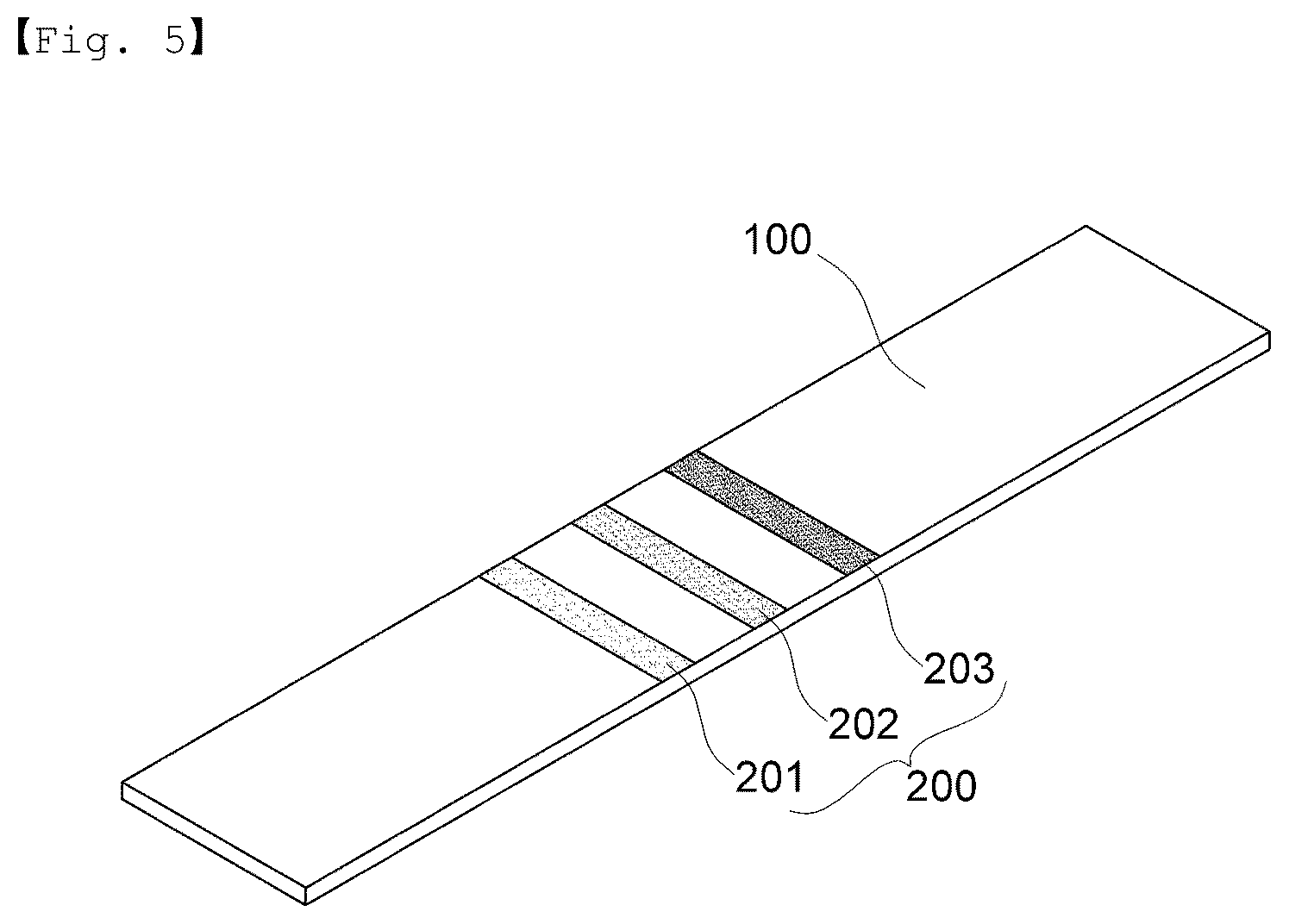 Patent US12313629 Figure 5 – Standard material composition for verifying bioanalyzer and standard strip using same