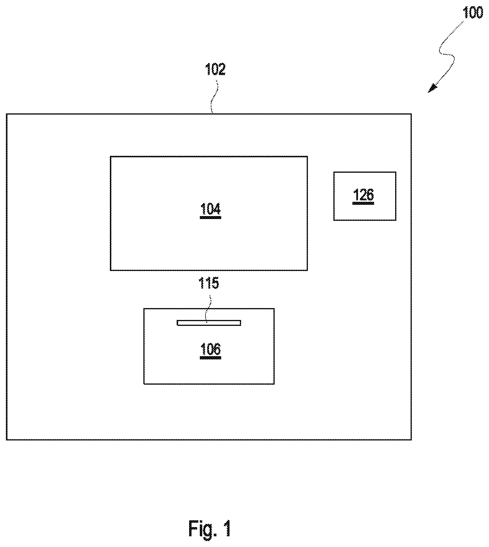 Patent US12313643 Figure 1 – Reagent drawer and associated detector mounted to a slider capable of extending from an automatic analyzer housing