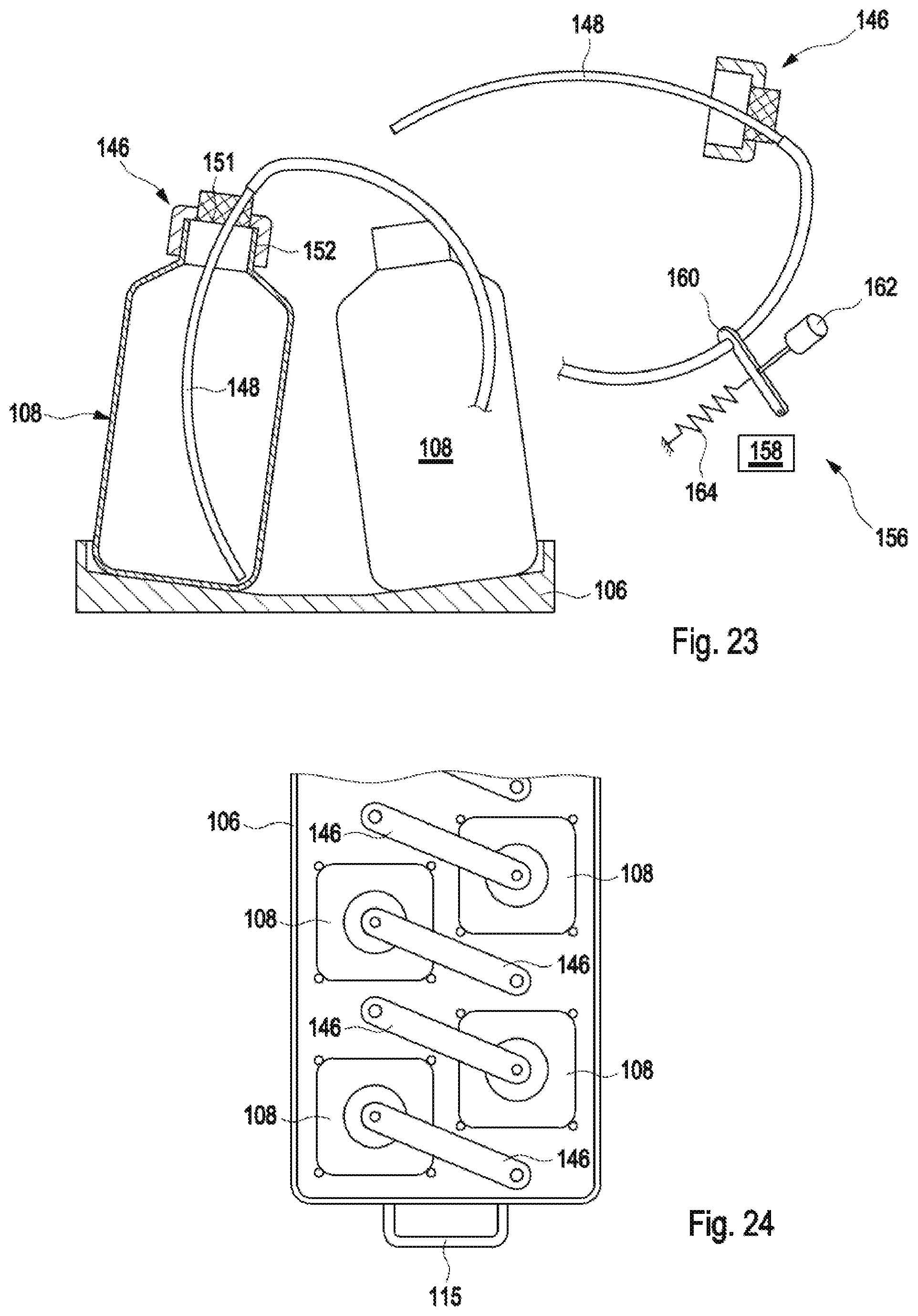 Patent US12313643 Figure 19 – Reagent drawer and associated detector mounted to a slider capable of extending from an automatic analyzer housing