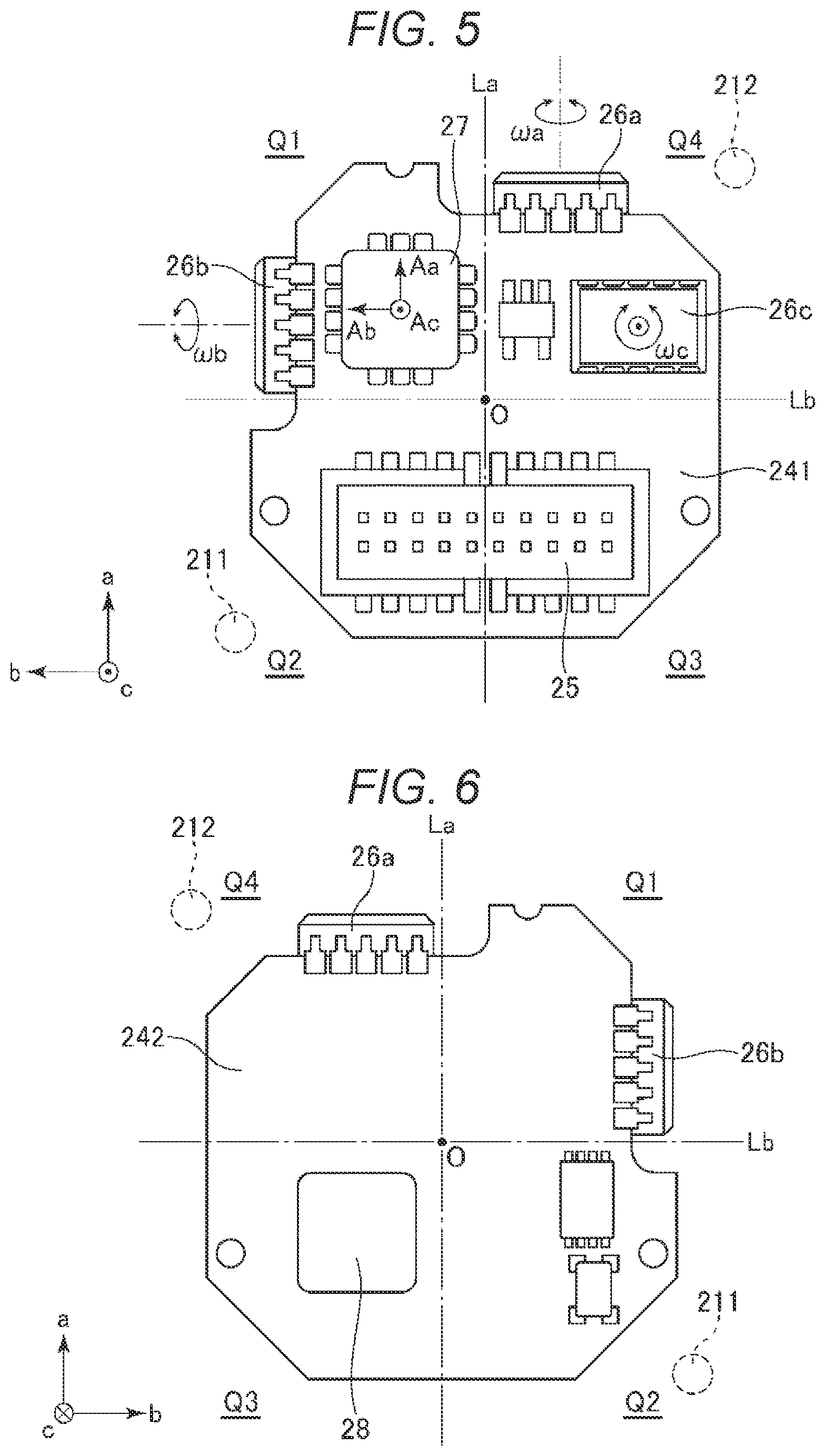Patent US12313647 Figure 5 – Sensor unit, electronic apparatus, and moving object