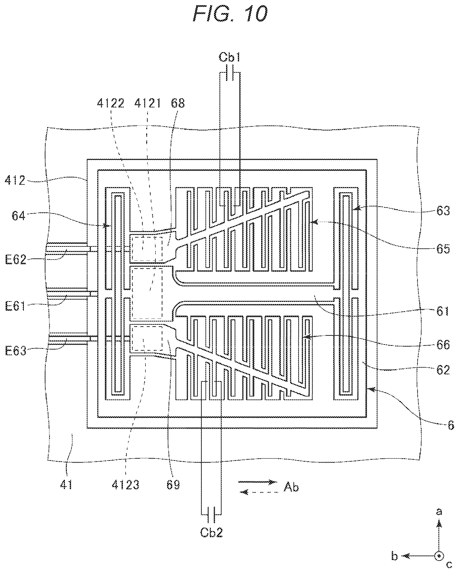 Patent US12313647 Figure 9 – Sensor unit, electronic apparatus, and moving object