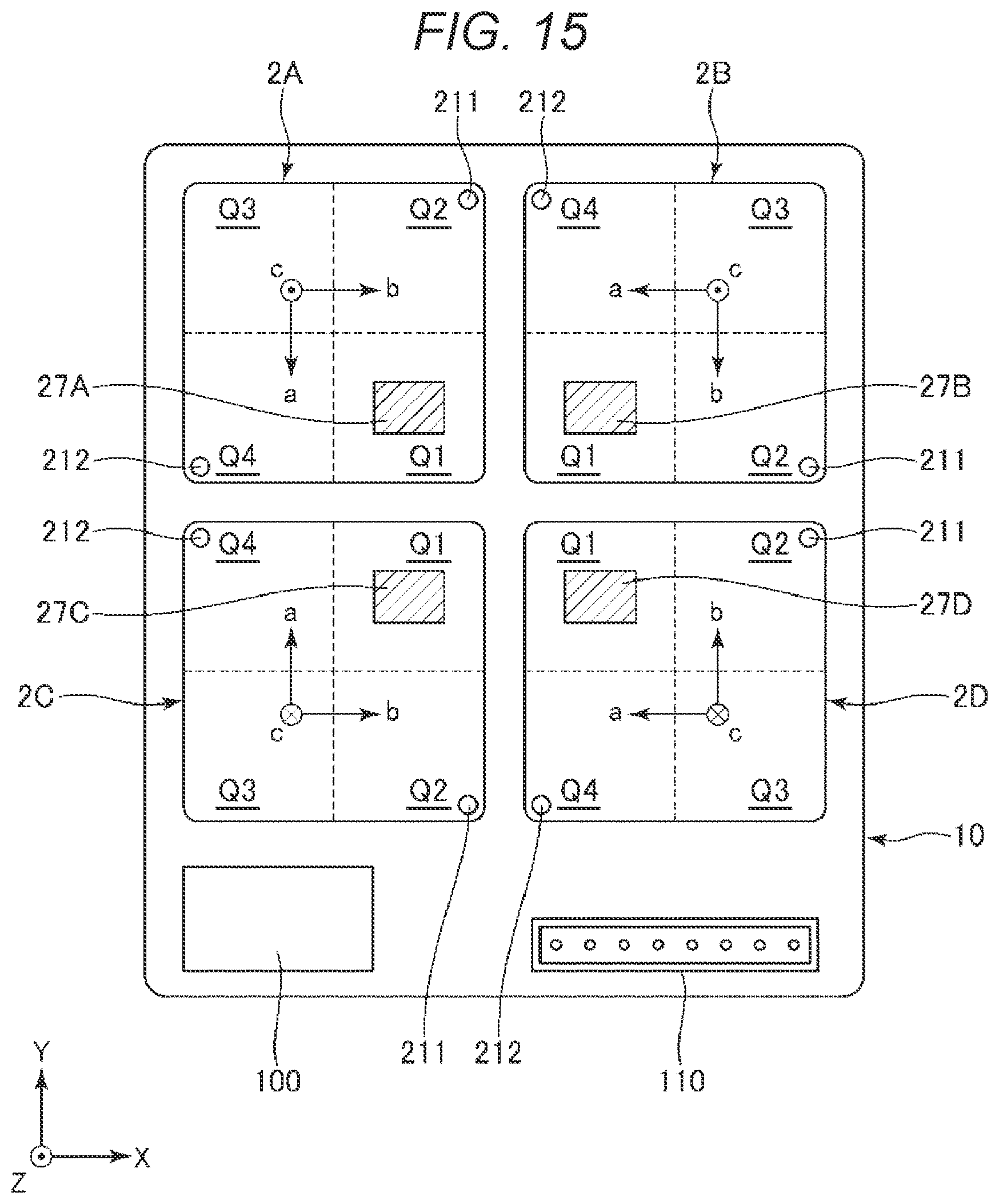 Patent US12313647 Figure 14 – Sensor unit, electronic apparatus, and moving object