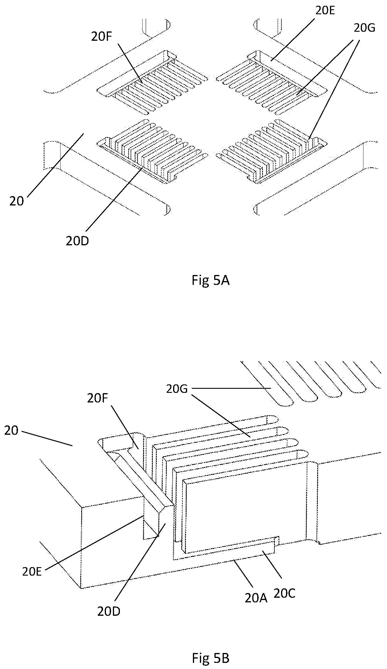 Patent US12313650 Figure 4 – Multi-beam cantilever style contact pin for IC testing