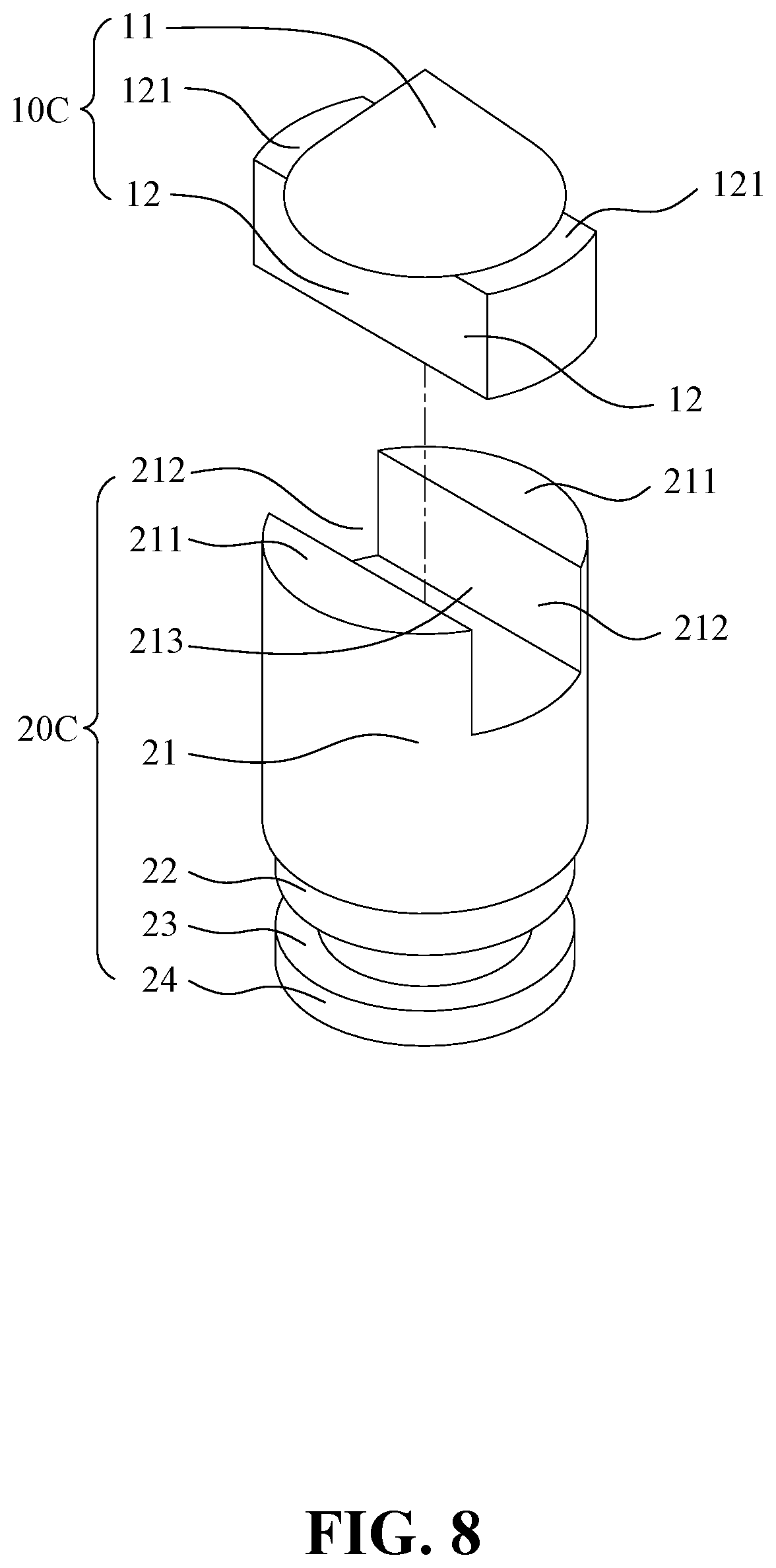 Patent US12313651 Figure 10 – Probe joint and spring probe comprising the same
