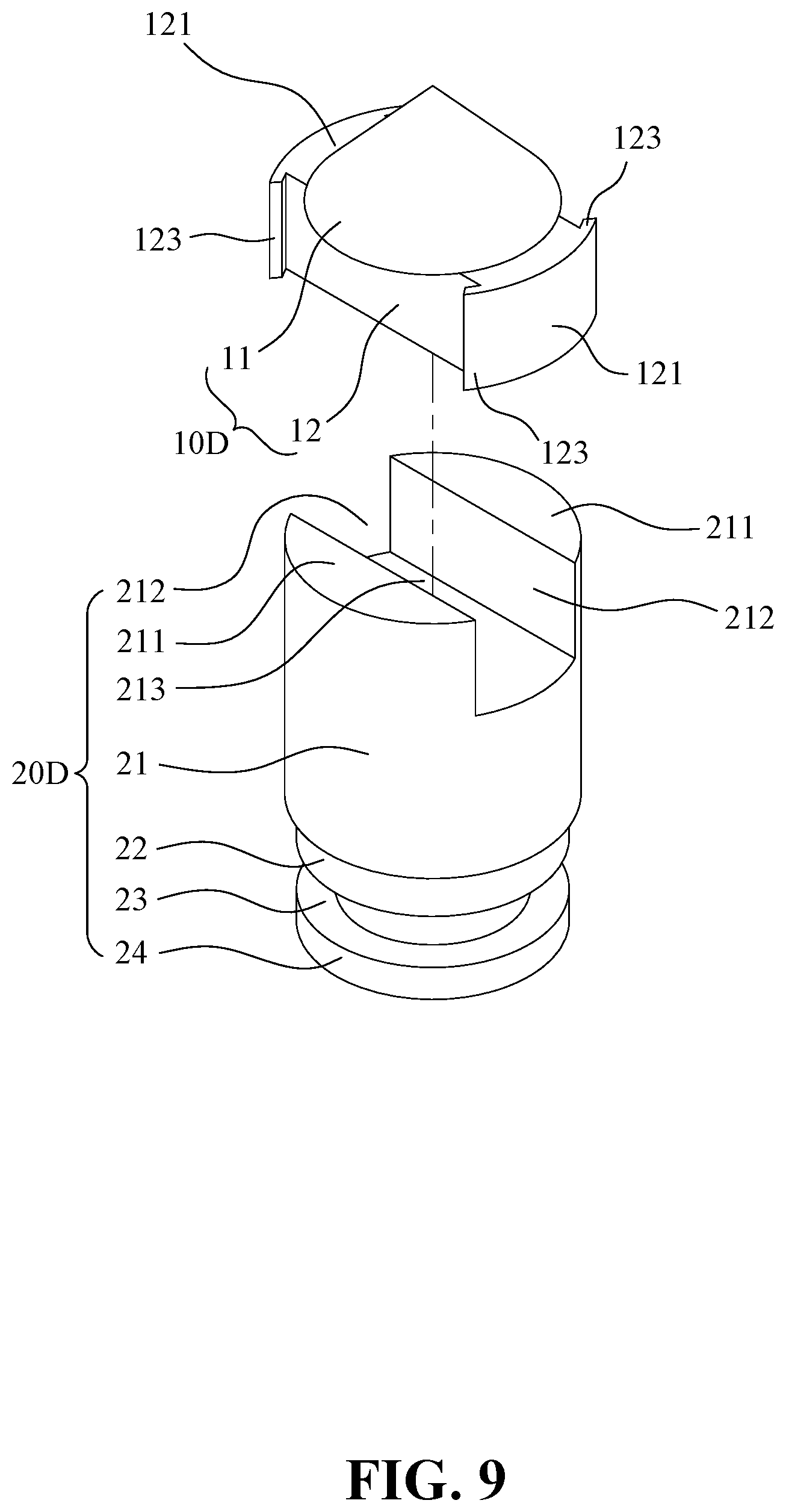 Patent US12313651 Figure 11 – Probe joint and spring probe comprising the same