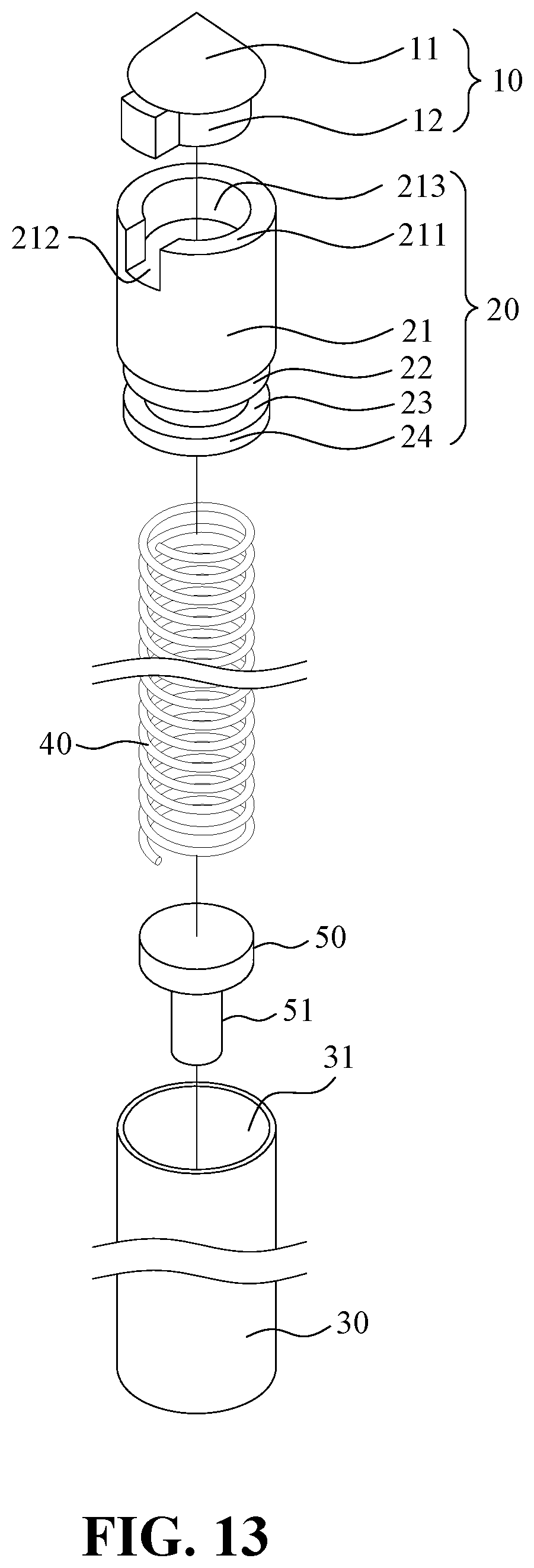 Patent US12313651 Figure 15 – Probe joint and spring probe comprising the same