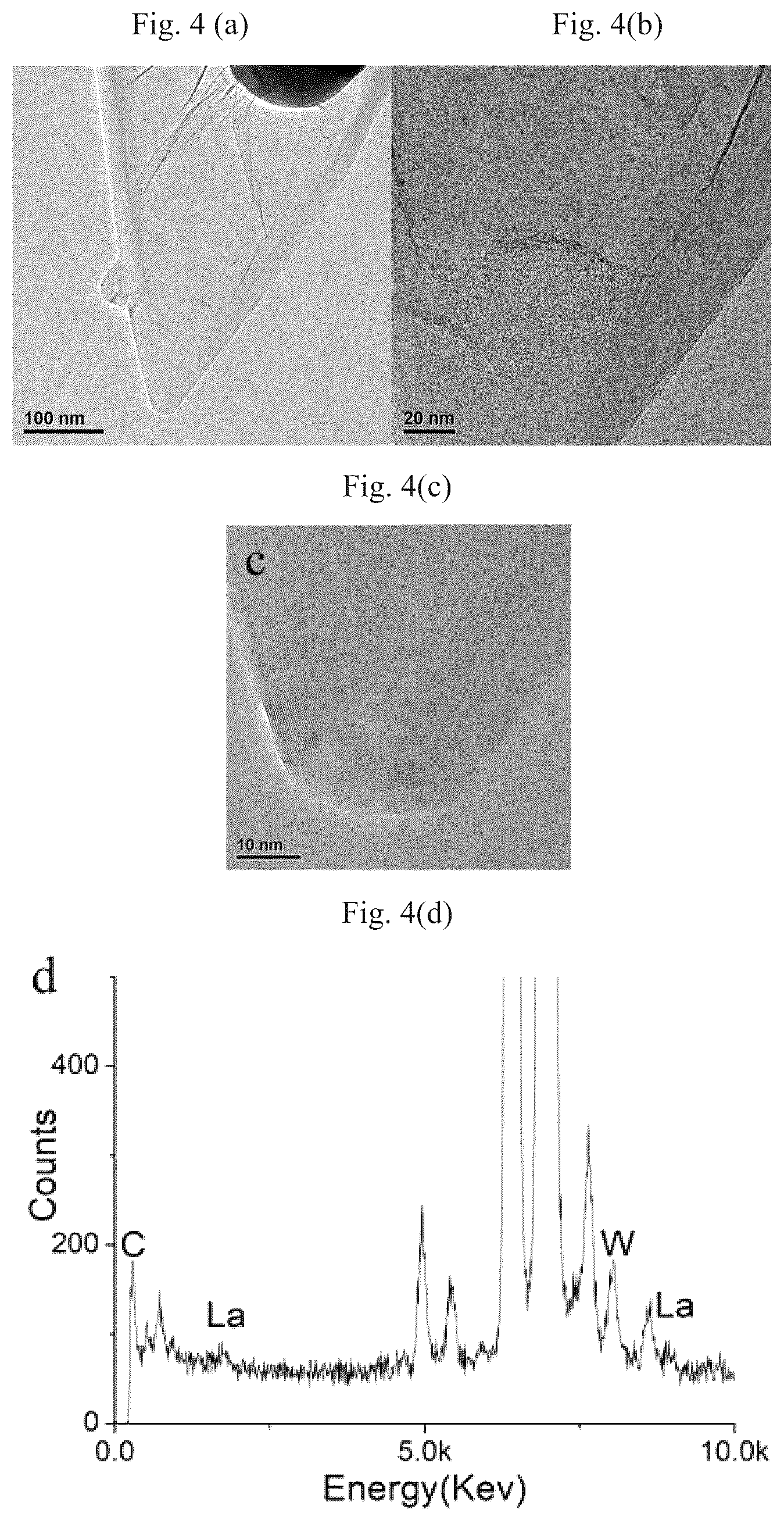 Patent US12313653 Figure 4 – Carbon nanomaterial functionalized needle tip modified with low work function material and preparation method thereof