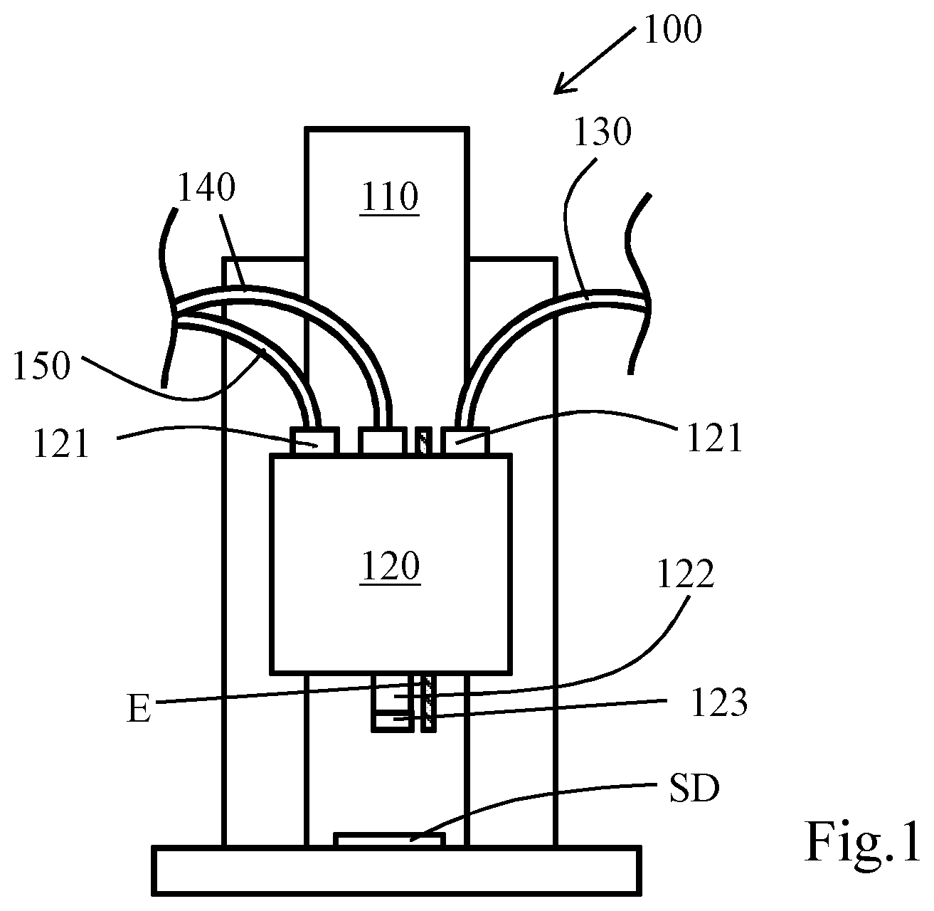 Patent US12313654 Figure 1 – Injection device, semiconductor testing system and its testing method