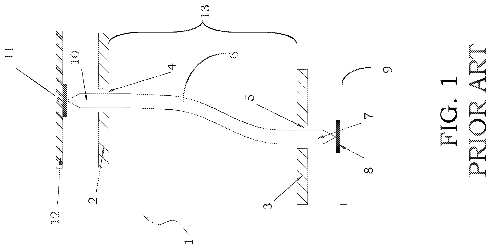 Patent US12313655 Figure 1 – Testing head having improved frequency properties