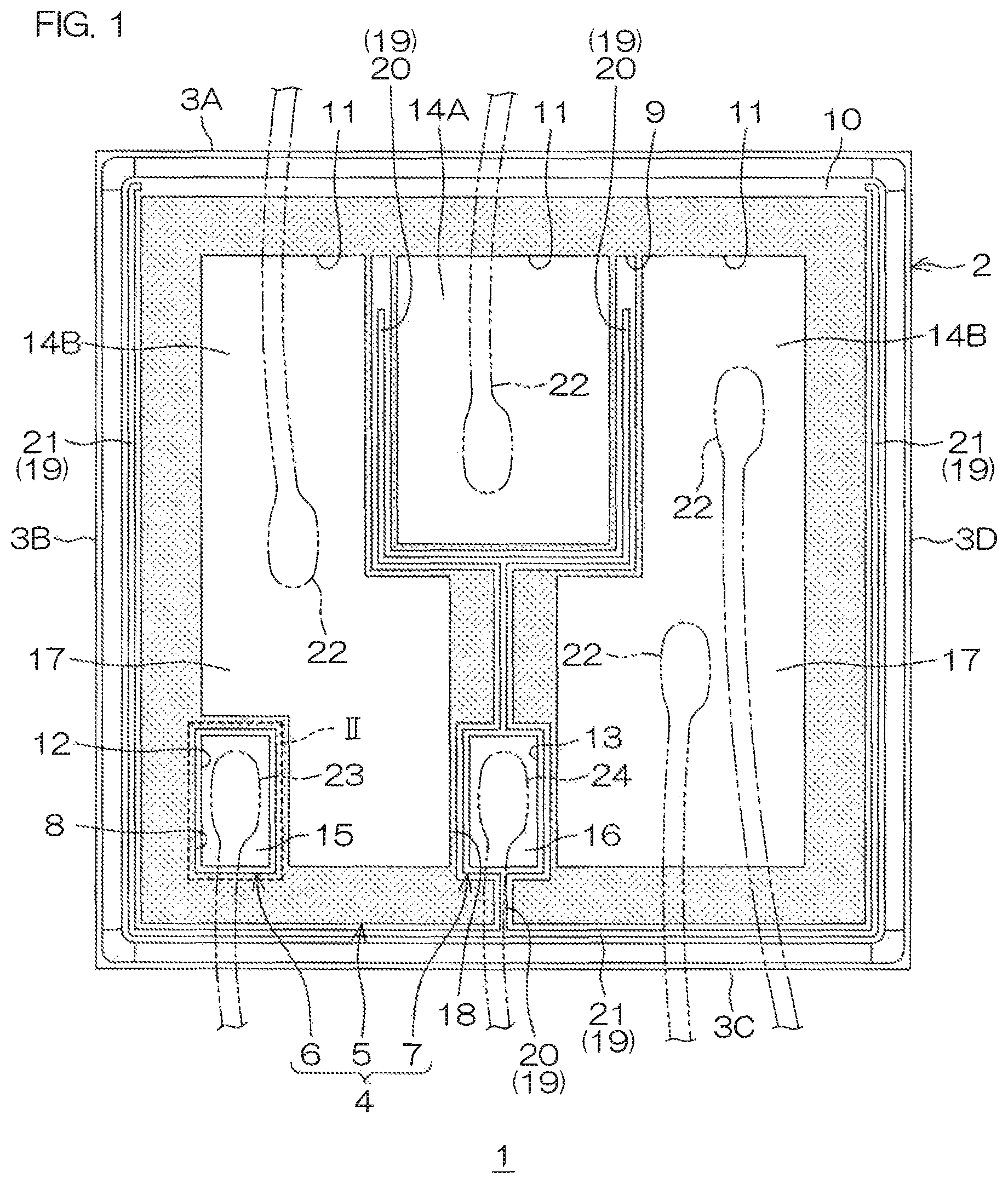 Patent US12313659 Figure 1 – SIC semiconductor device with current sensing capability