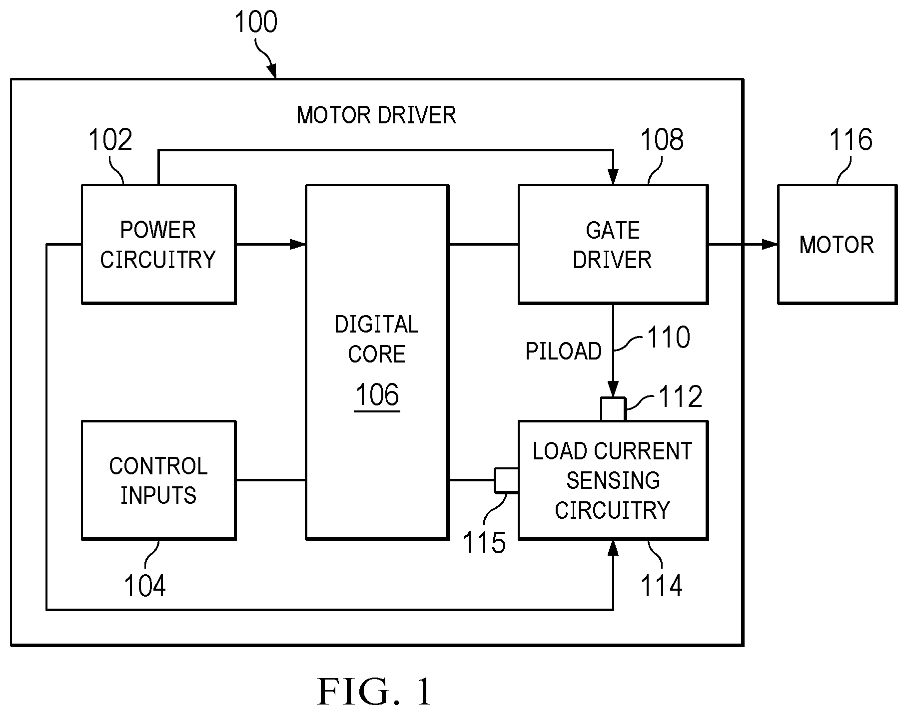 Patent US12313660 Figure 1 – Methods and apparatus to improve accuracy of current sense circuitry